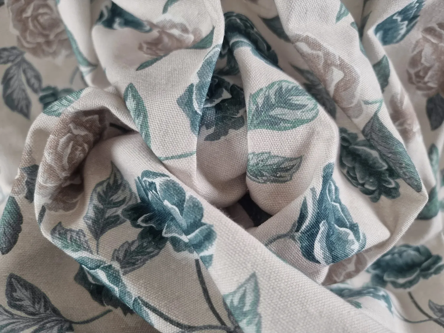 Bavlnený obrus Wreath (modrý)