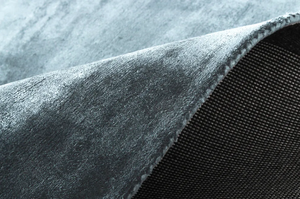 Koberec z viskózy - Jodhpur špeciálna luxusná edícia (modrá/sivá)