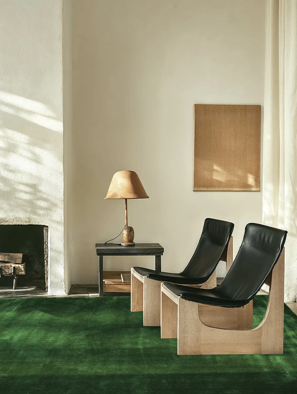 Recyklovaný PET s viskózovým vzhľadom (zelená)