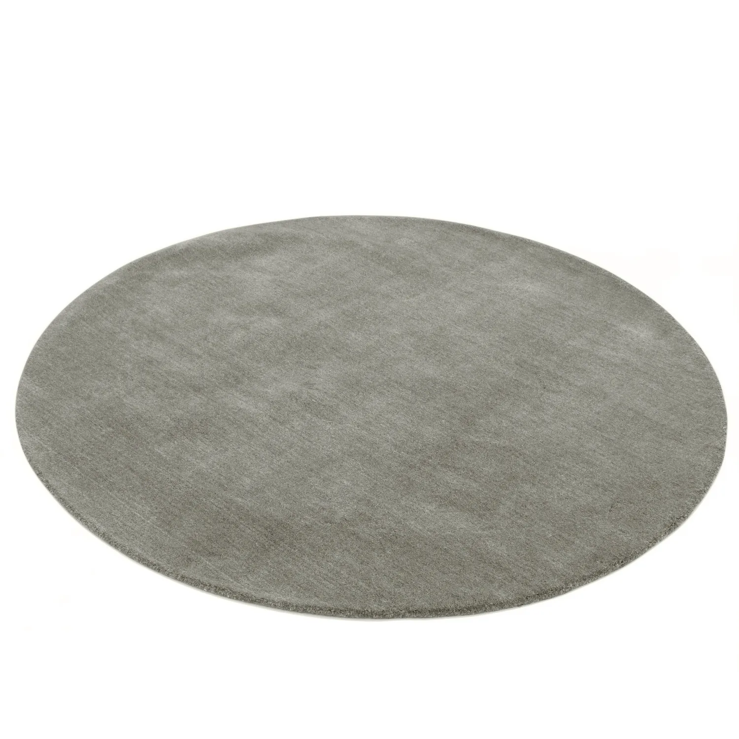 Kruhový koberec - Ella (šedý)