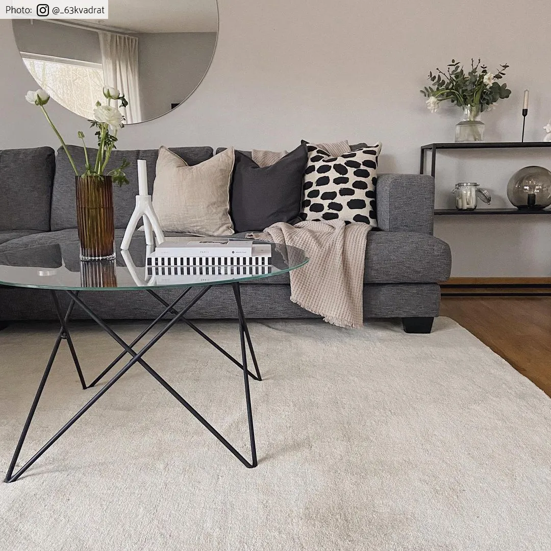 Vlněný koberec - Ella (krémový)