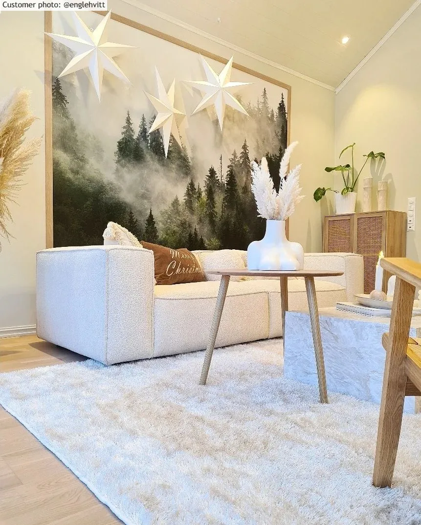 Koberce s chlpatým povrchom - Cosy (biela)