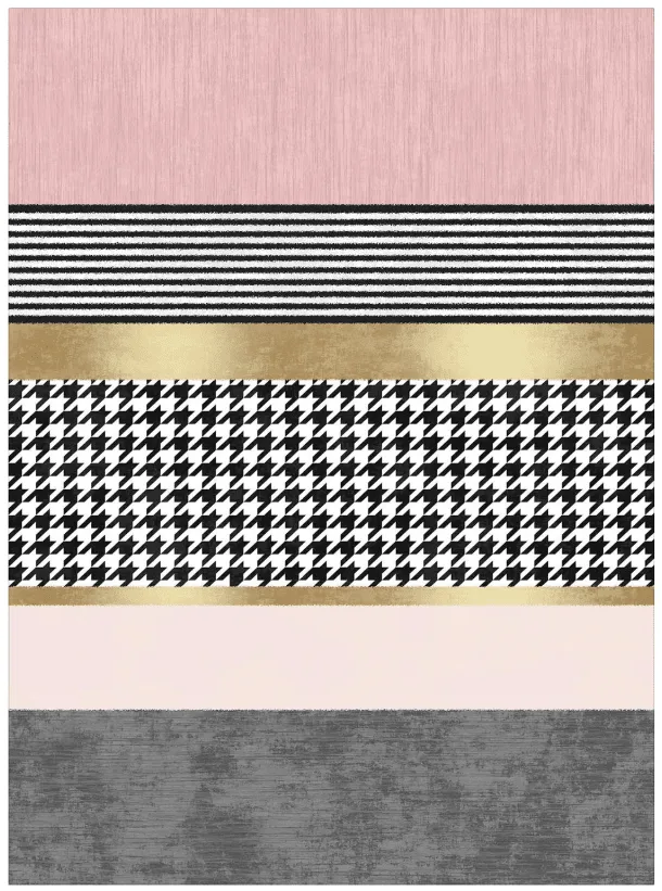 Koberec Wilton - Esme (ružový/multicolor)