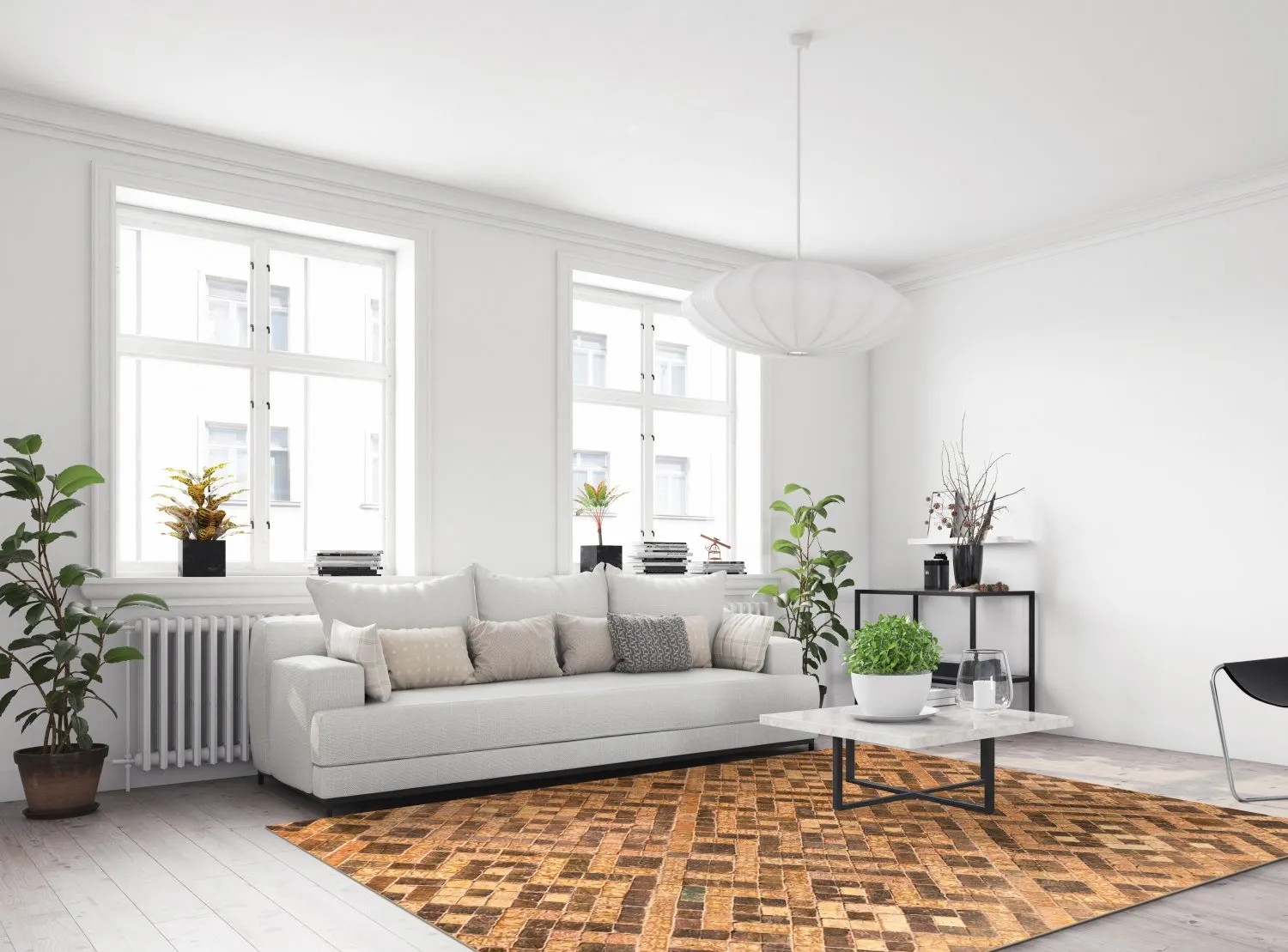 Koberec Wilton - Lamego (béžová/hnedá)