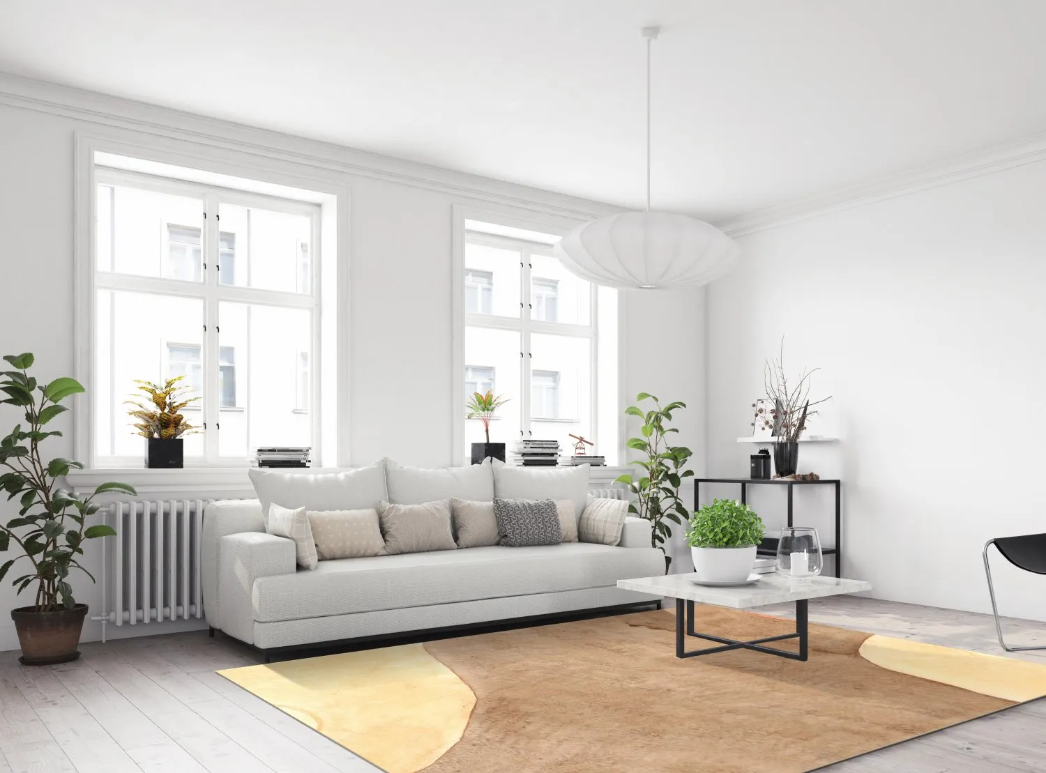 Koberec Wilton - Nisa (hnedá/béžová)