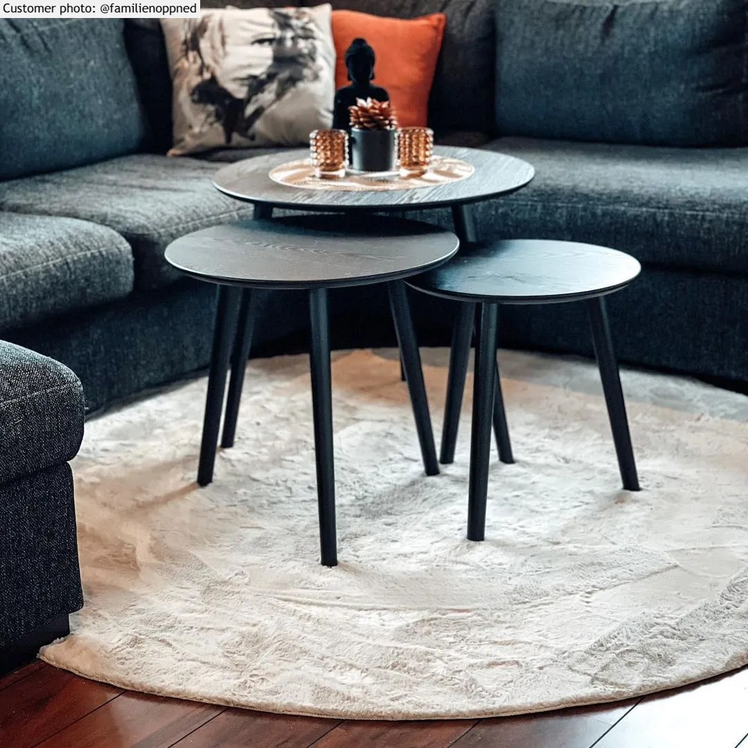 Koberce okrúhle - Aranga Super Soft Fur (béžová)