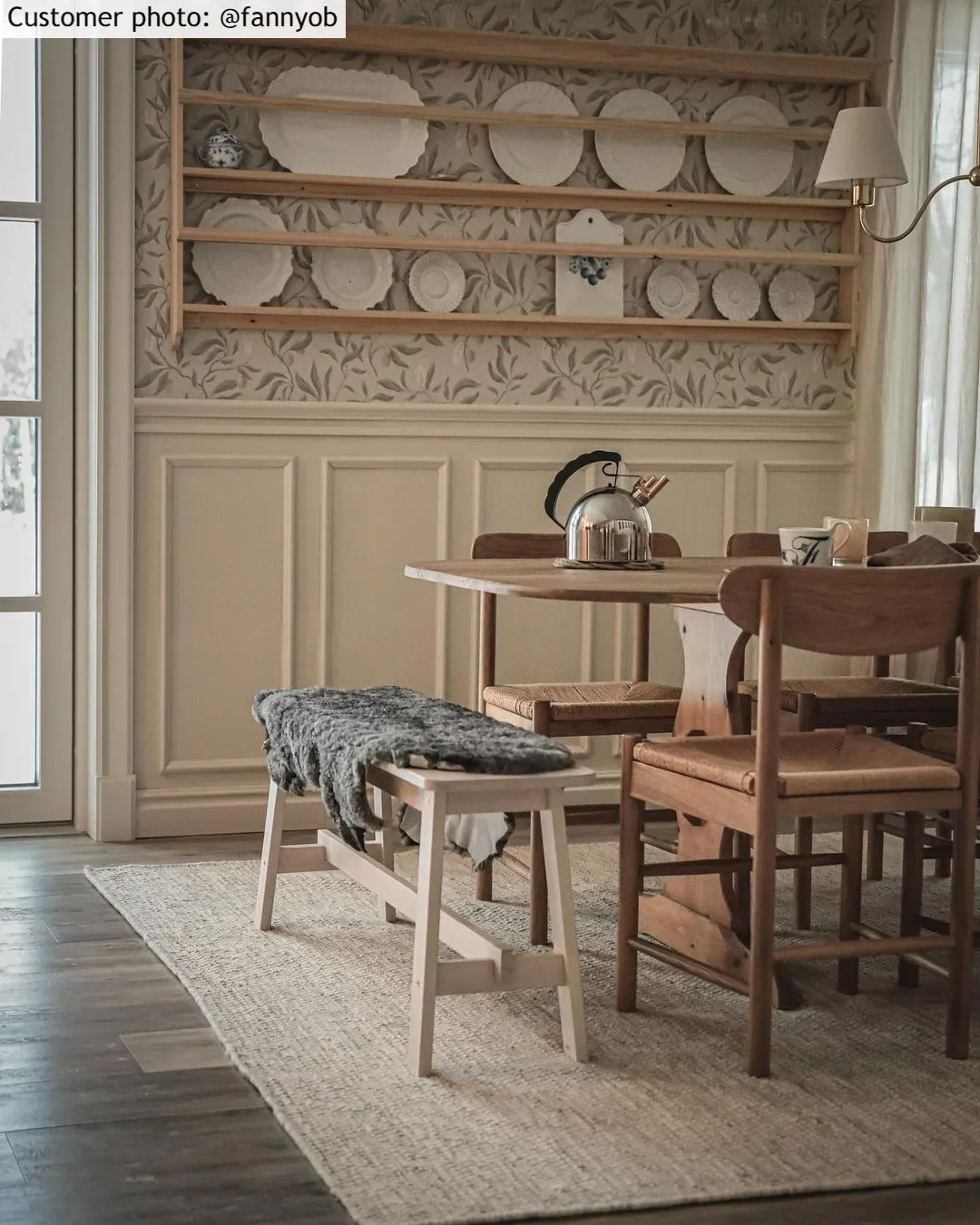 Vlnený koberec - Otago (prírodný)