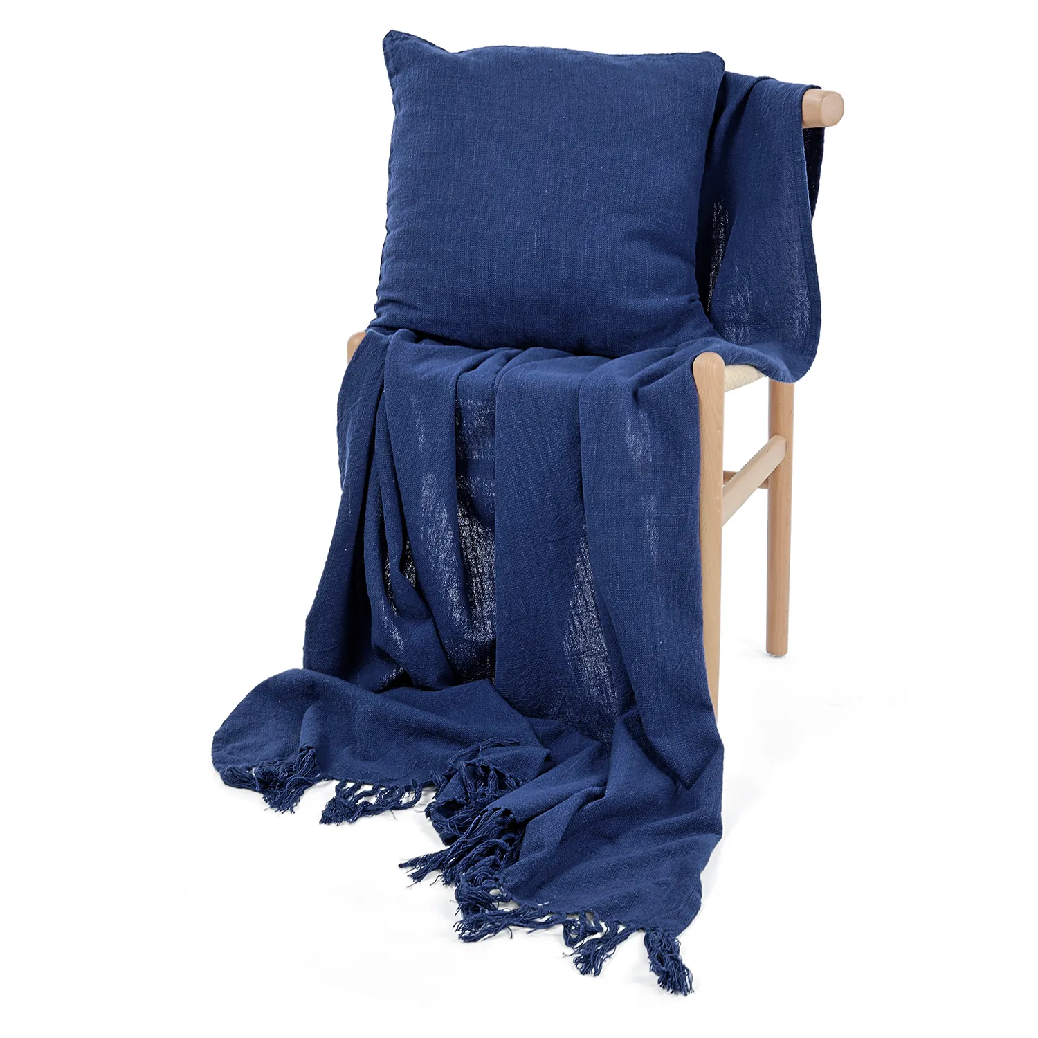 Filtar - Veya cotton throw (navy)