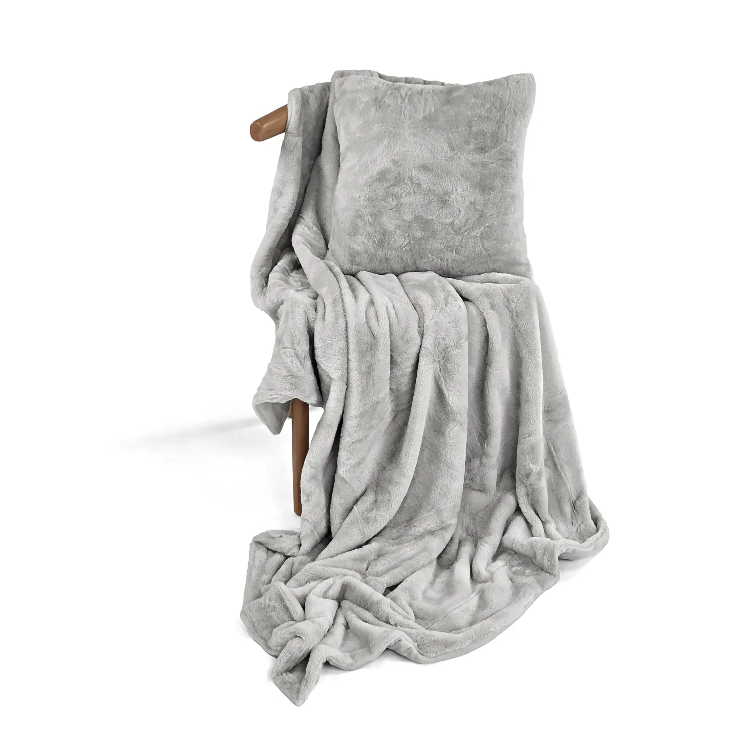 Prikrývky - Aranga Super Soft Throw (šedá)