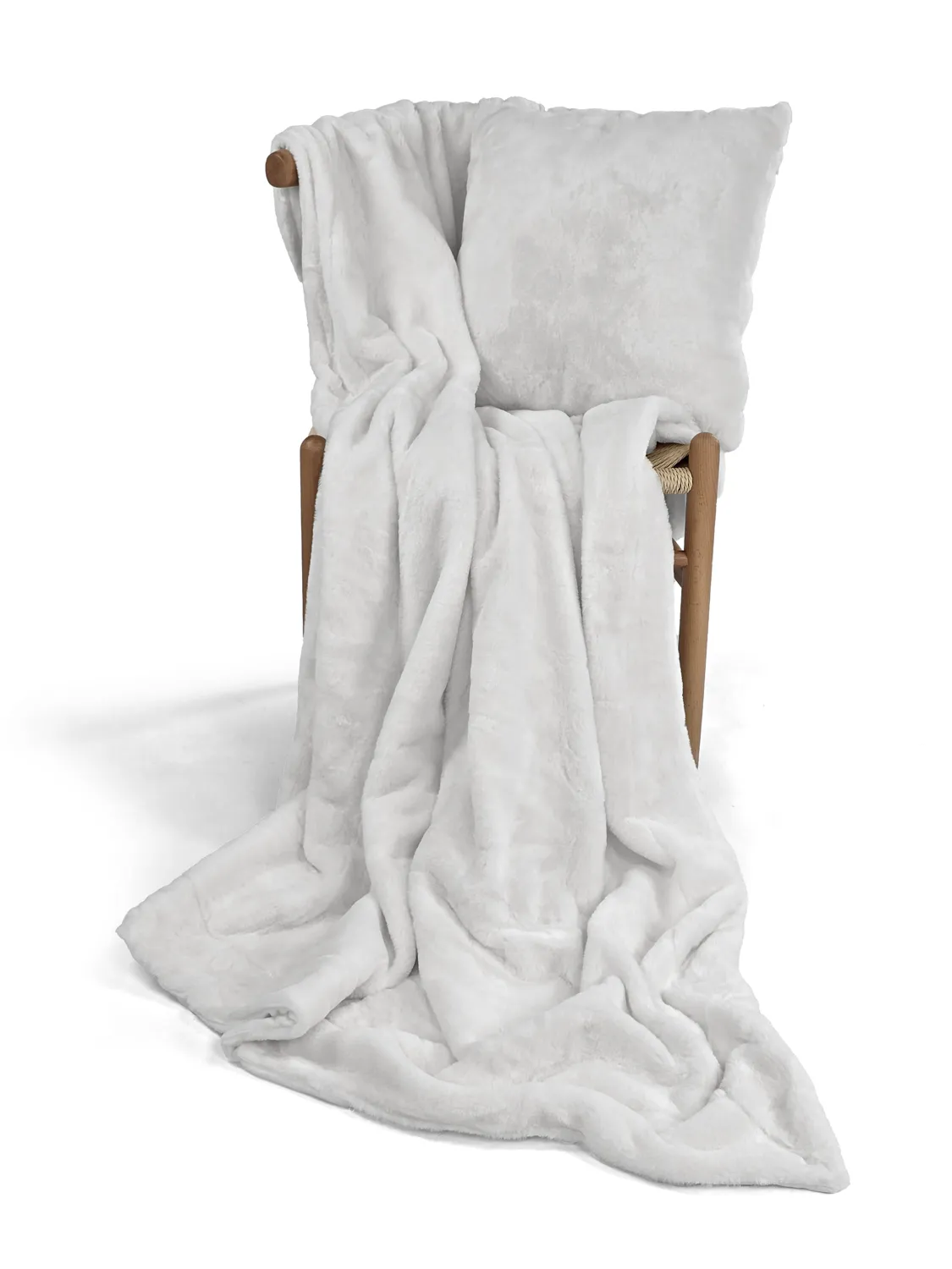 Prikrývky - Aranga Super Soft Throw (biela)