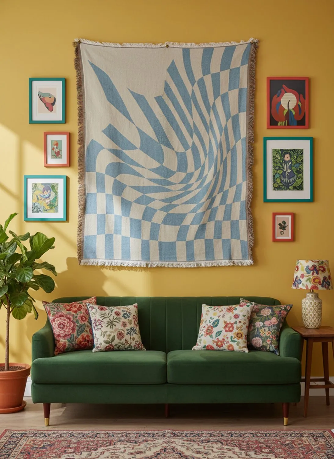 Prikrývky - Ignace Tapestry Blanket (multi)