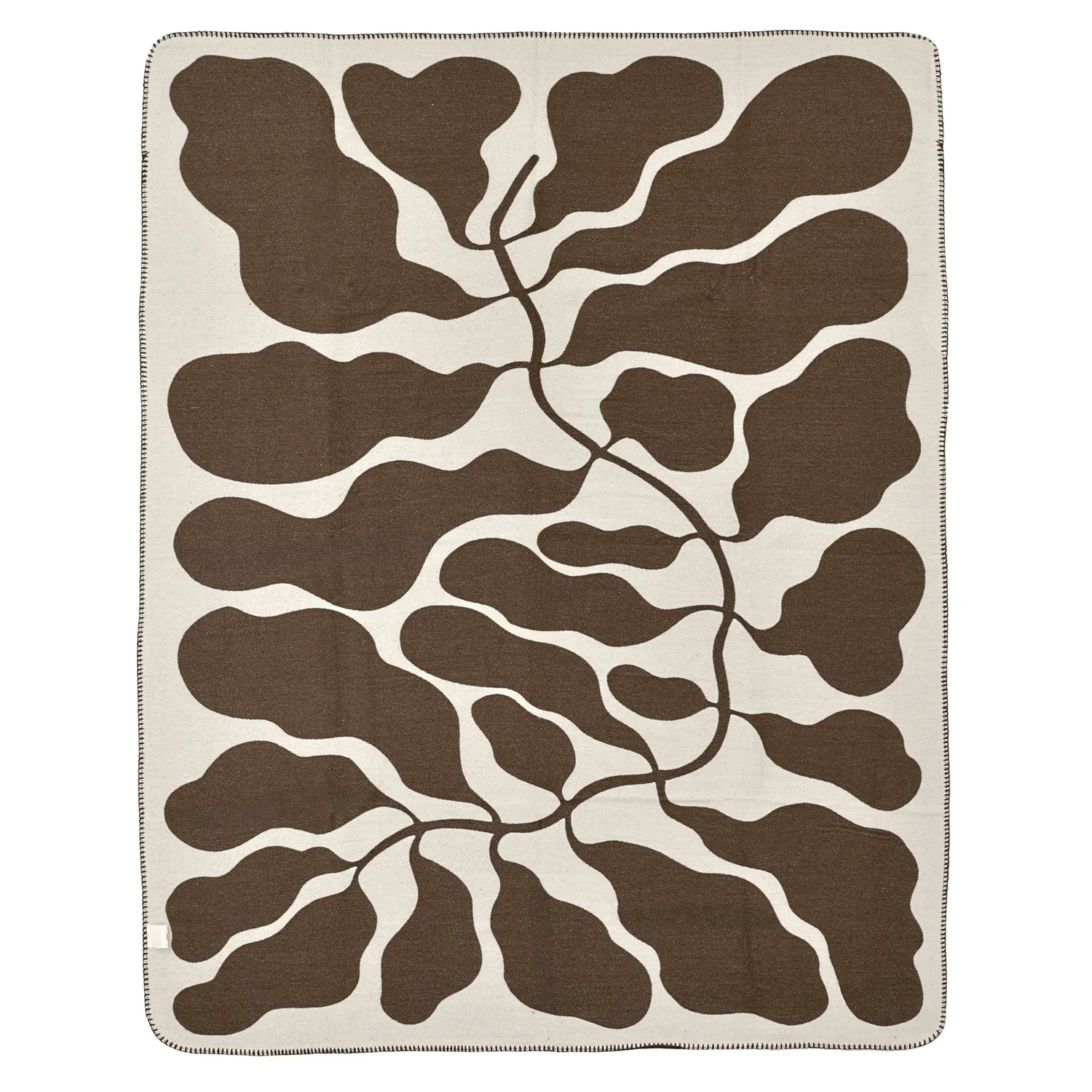 Prikrývky - Katalia Jacquard Blanket (hnedá)