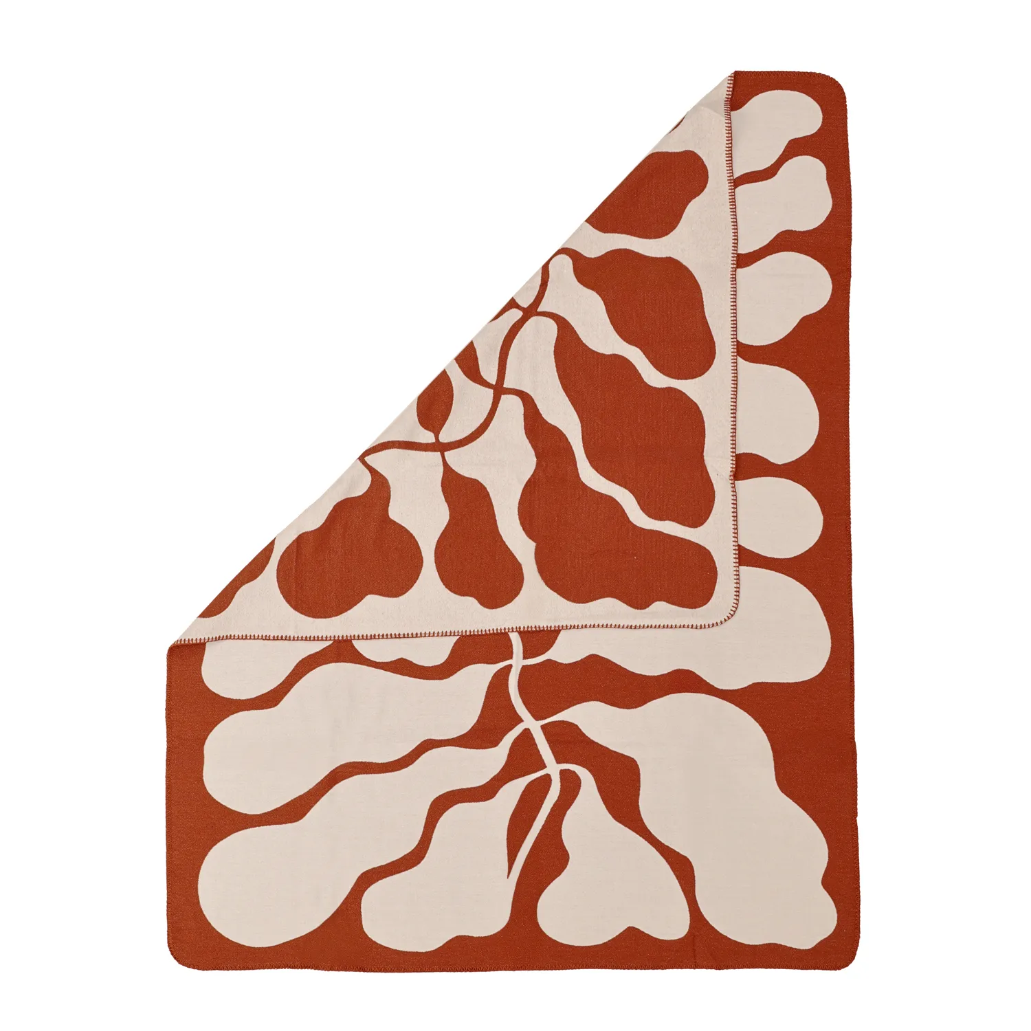 Prikrývky - Katalia Jacquard Blanket (bordová)