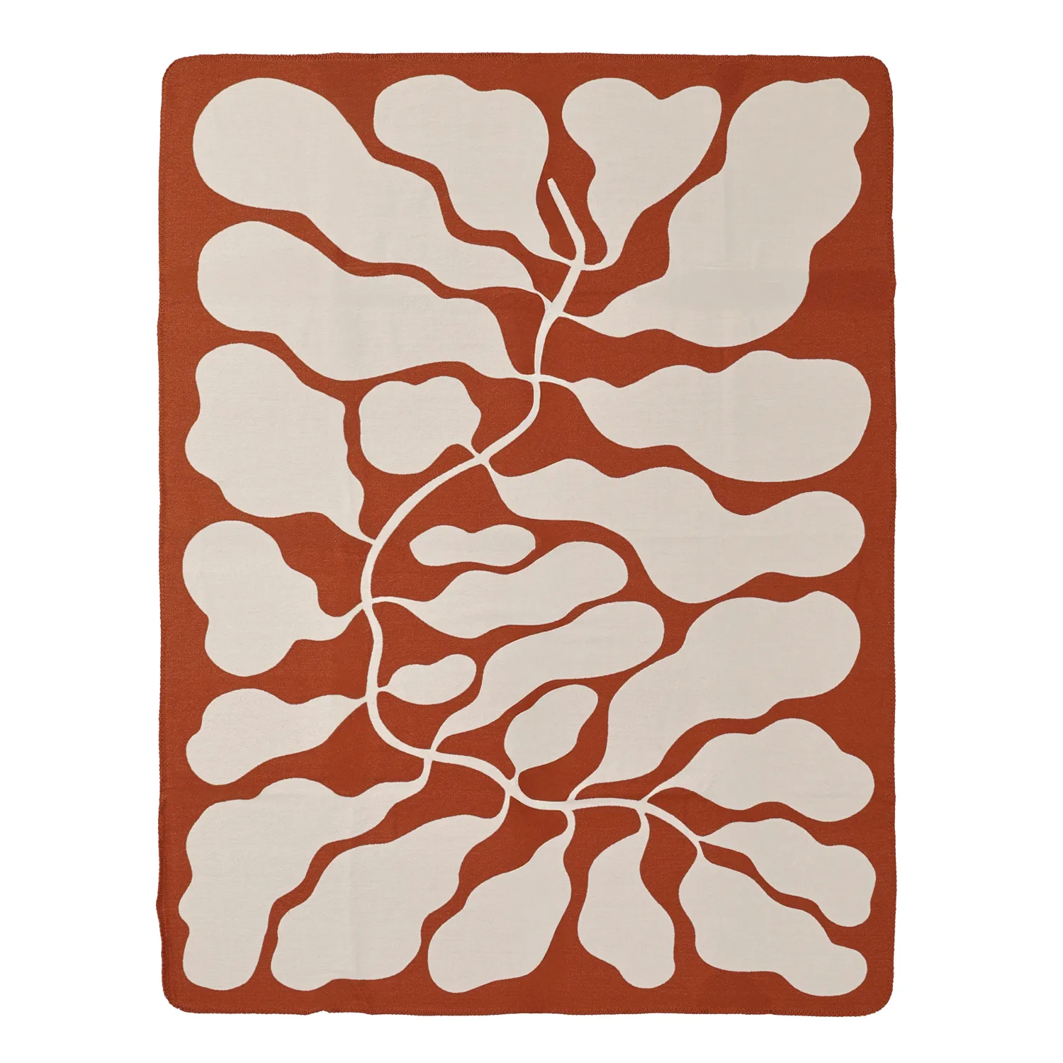Prikrývky - Katalia Jacquard Blanket (bordová)