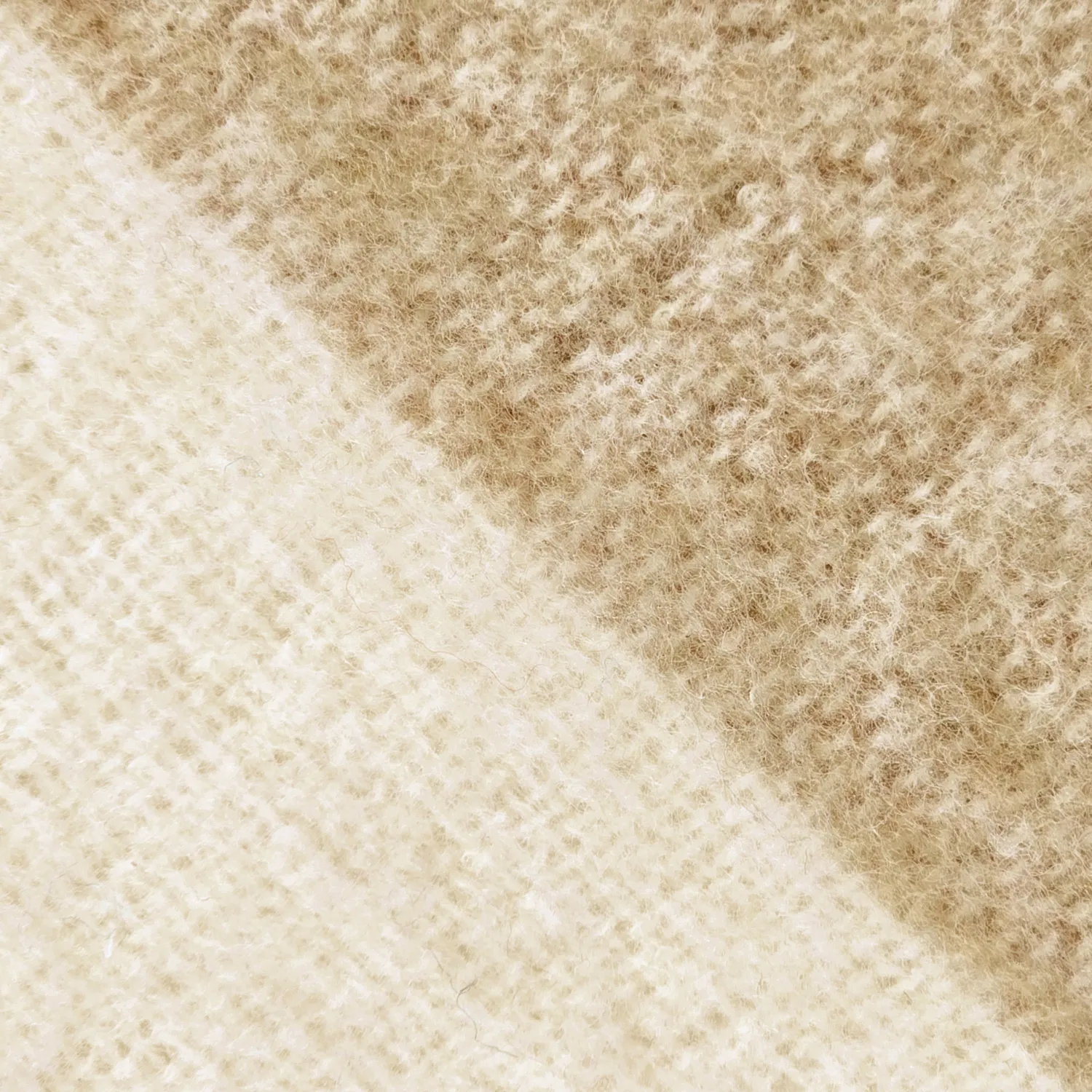 Dečky - Dečka z vlnenej zmesi - Beatriz Stripe (béžová/biela)