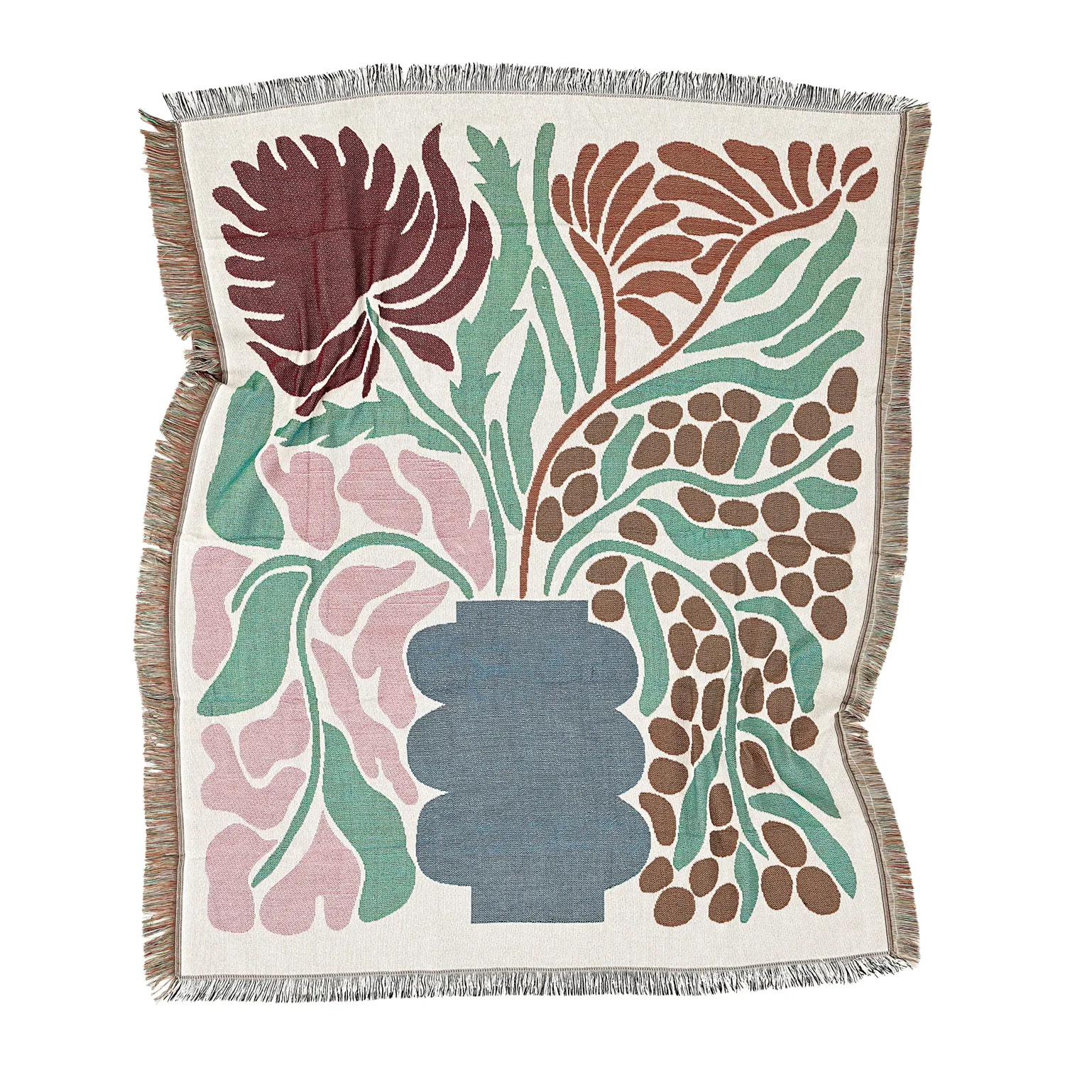 Prikrývky - Bloom Tapestry Blanket (multi)