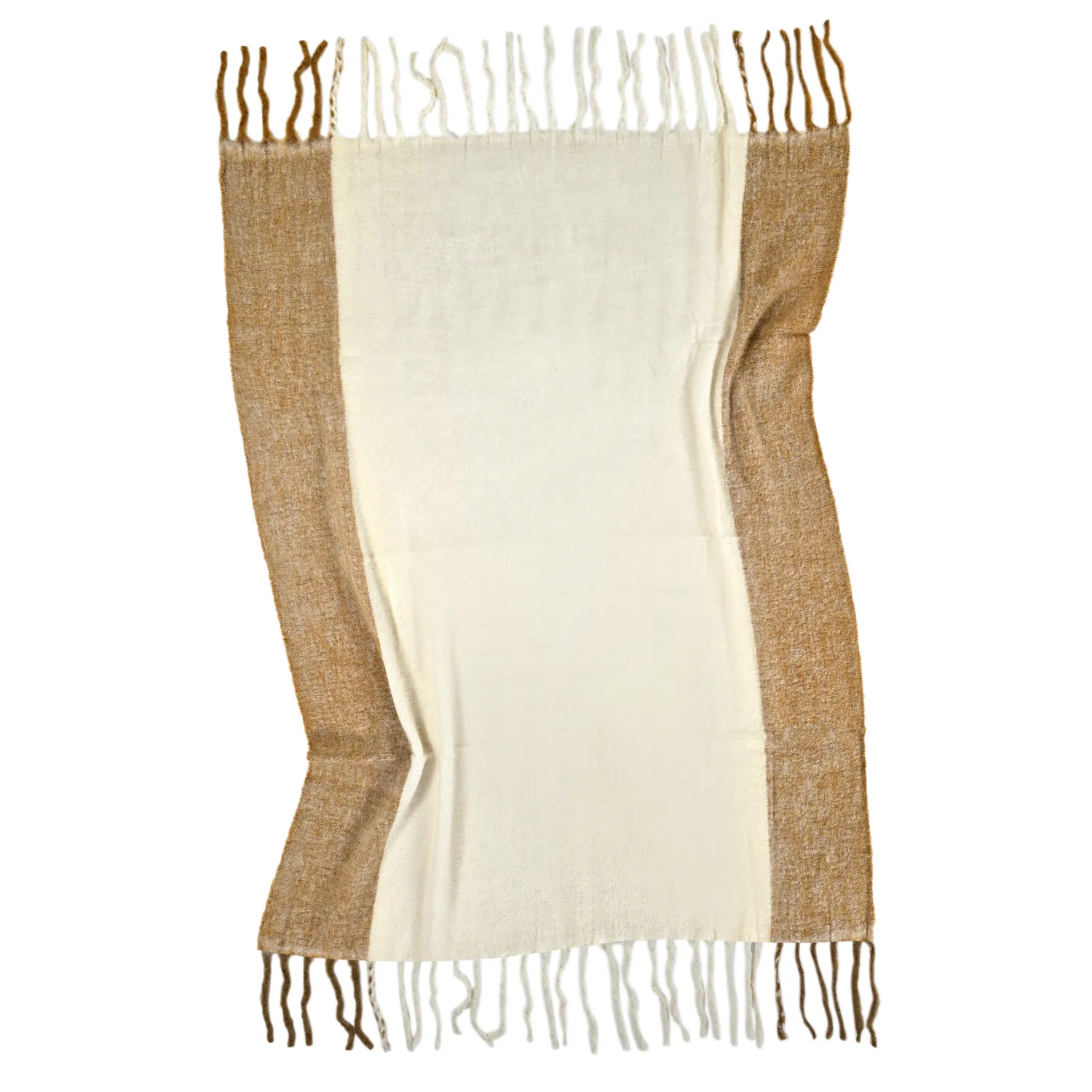 Deka z vlnenej zmesi - Carol (žltá)