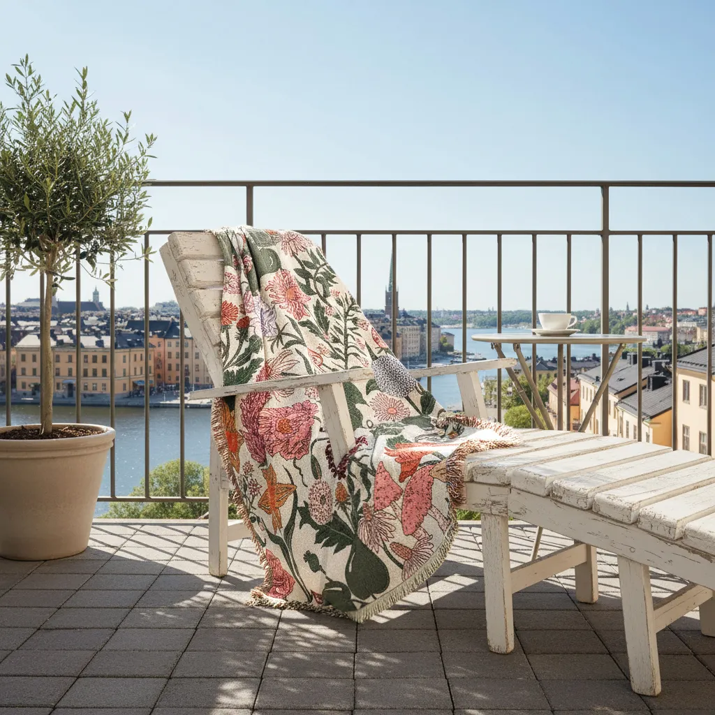 Prikrývky - Fiori Tapestry Blanket (multi)