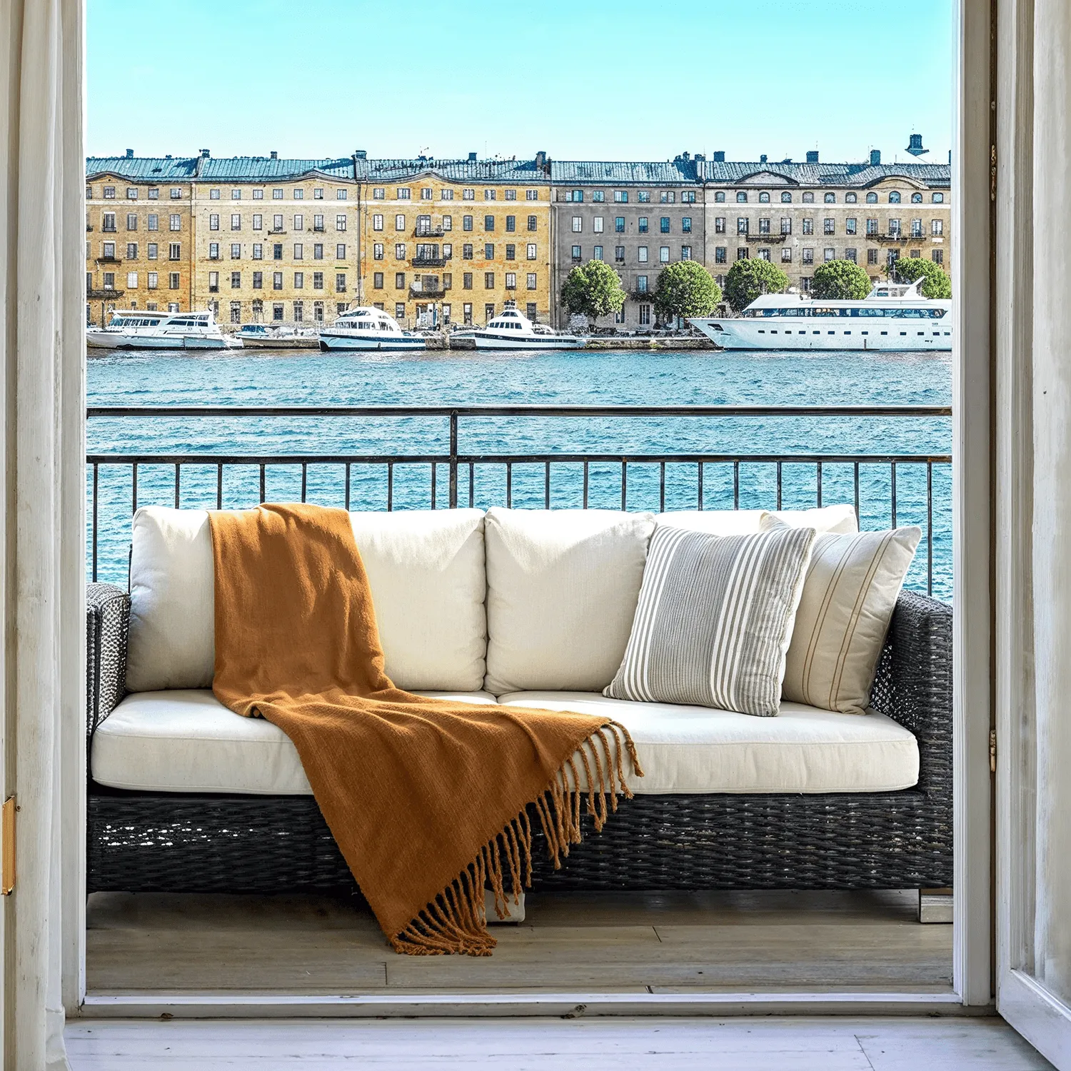 Deka z vlnenej zmesi - Samantha (žltá)