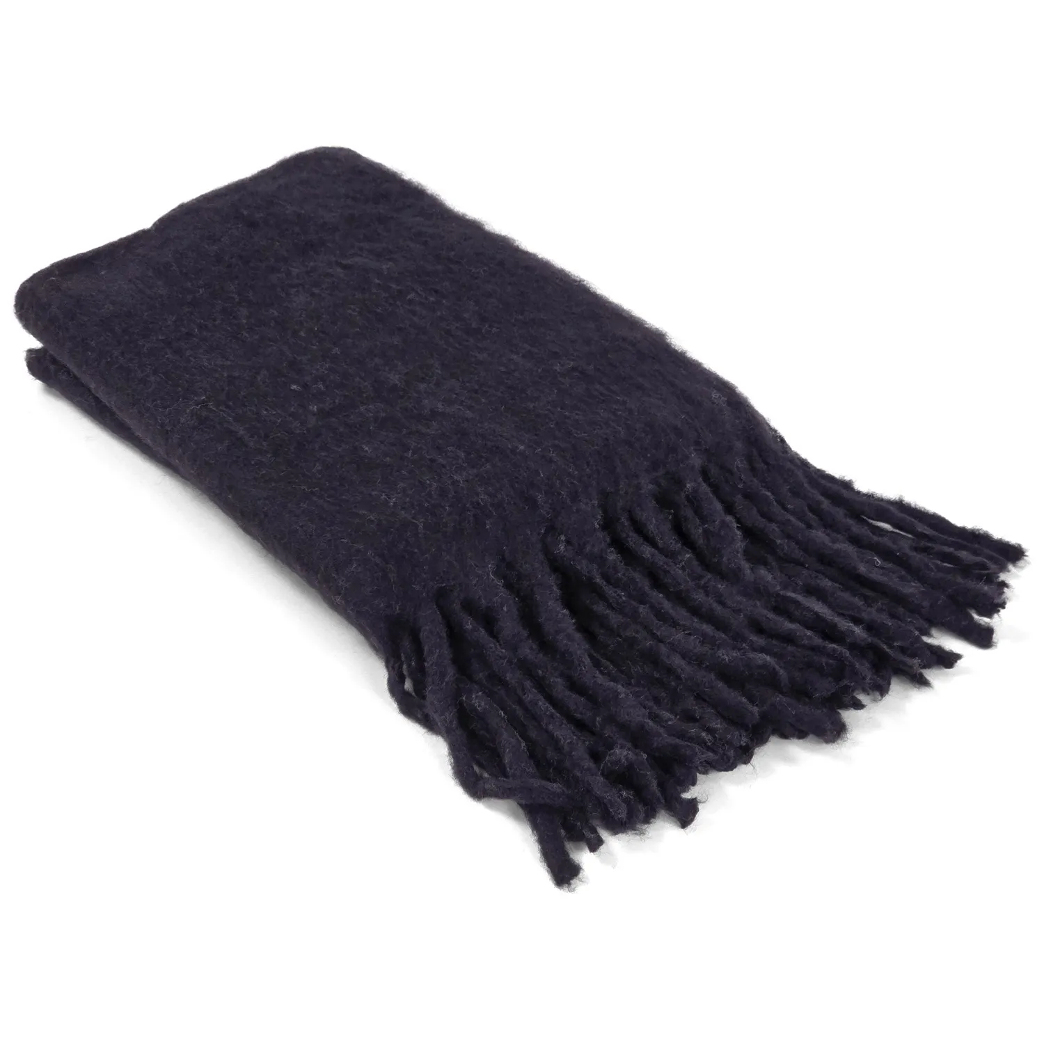 Deka z vlnenej zmesi - Samantha (čierna)