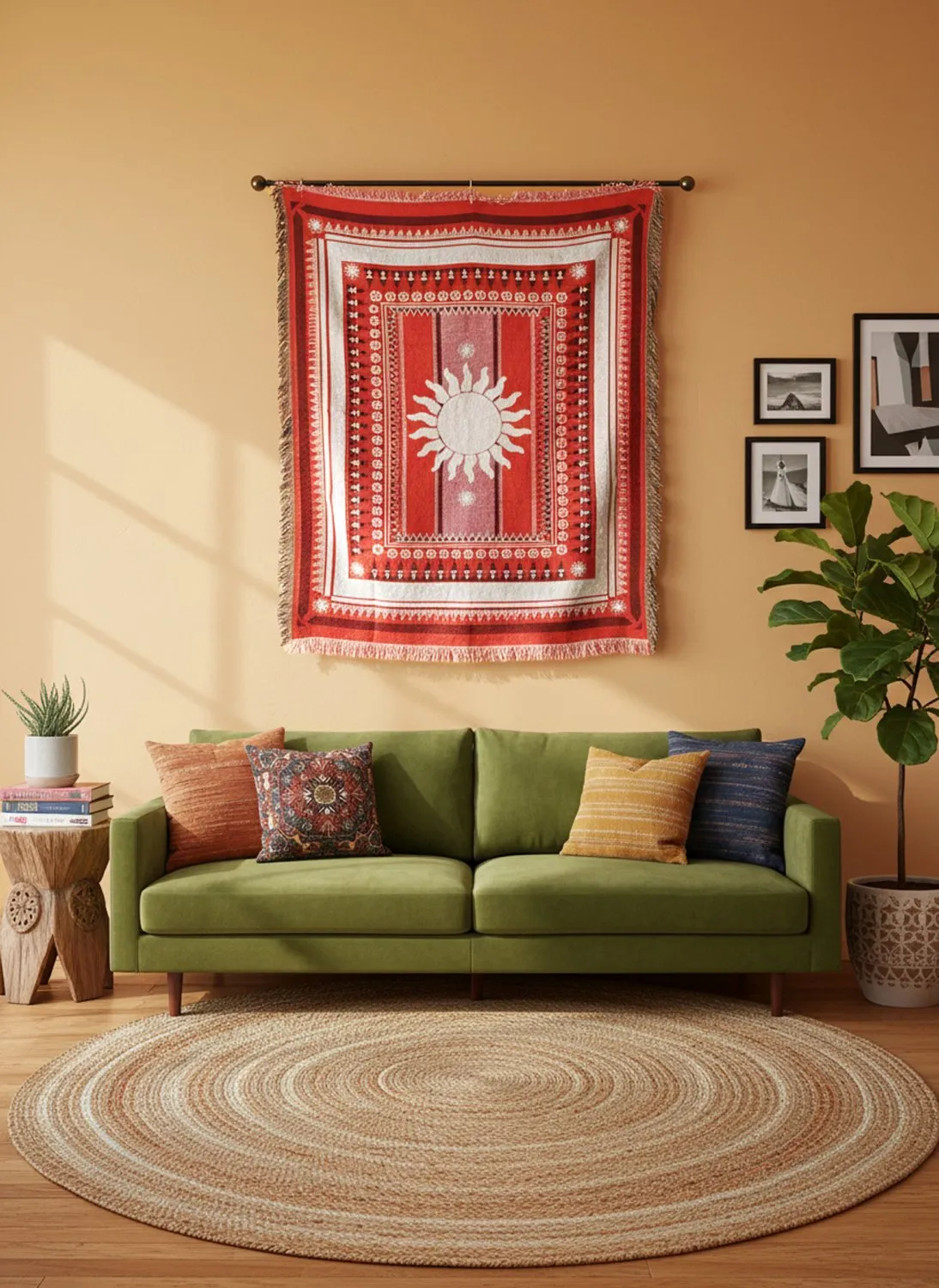 Prikrývky - Samarkand Tapestry Blanket (multi)