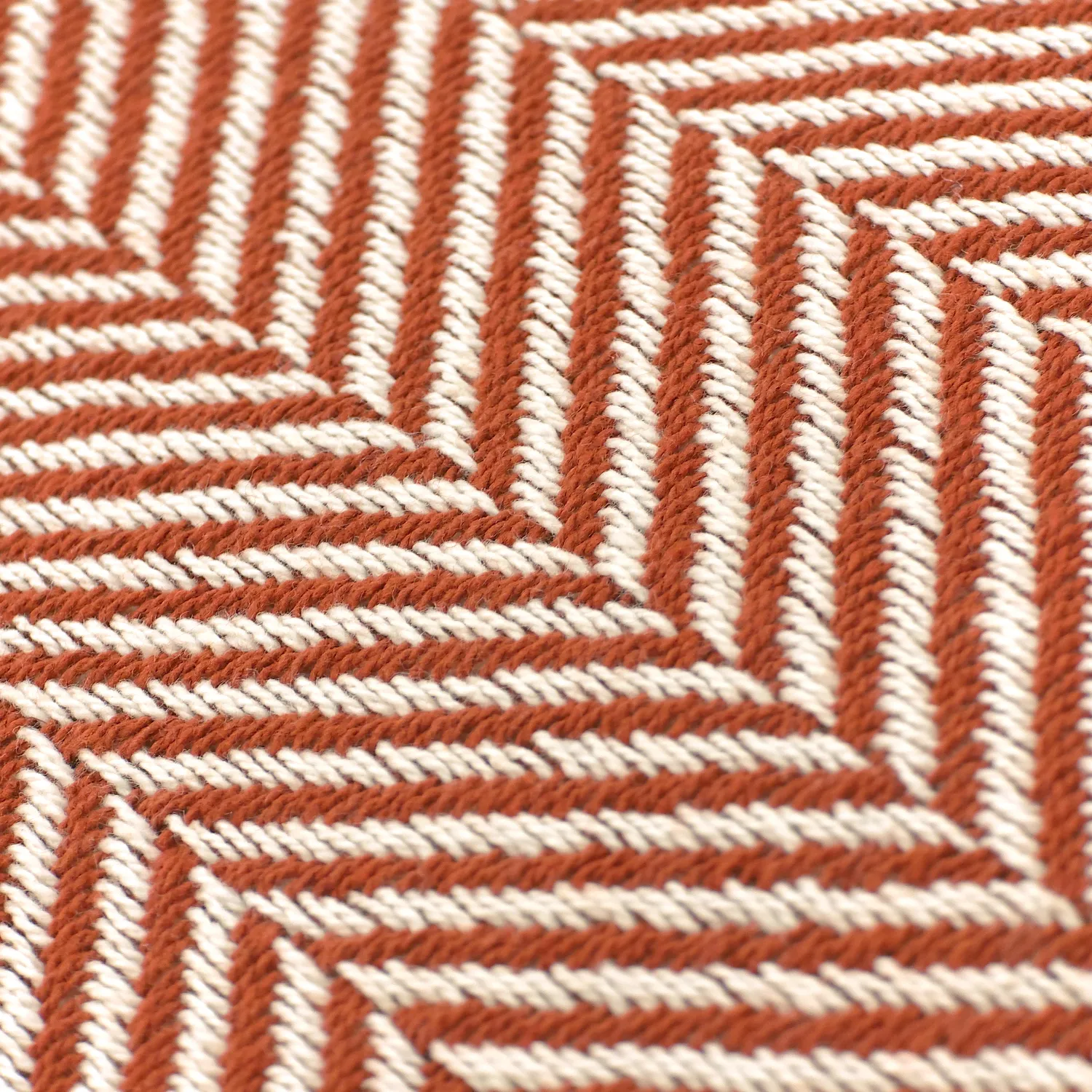 Dečky - Dečka z bavlny - Denisa Fishbone (hnědá/bílá)