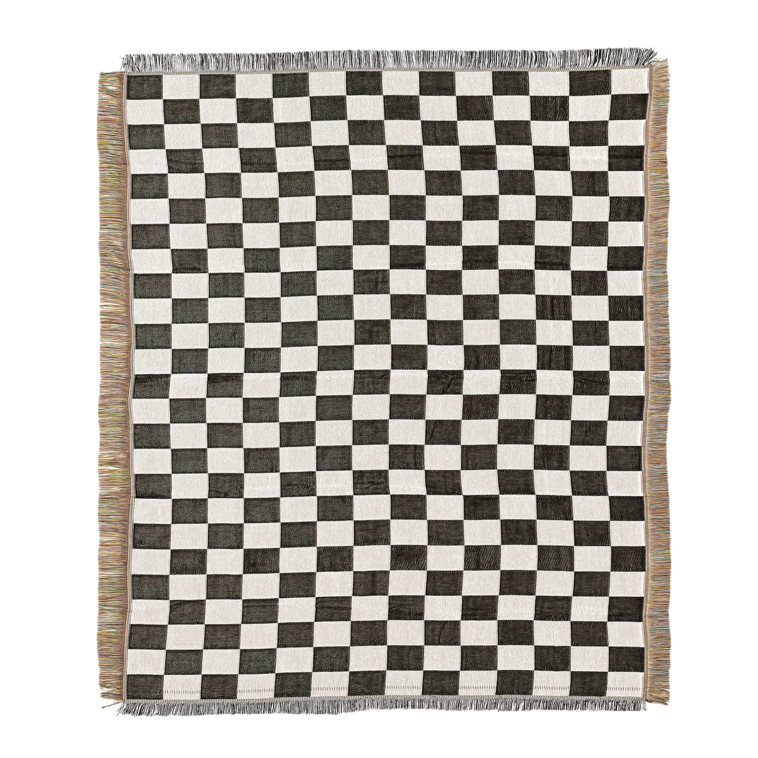 Prikrývky - Wallace Tapestry Blanket (čierna/biela)