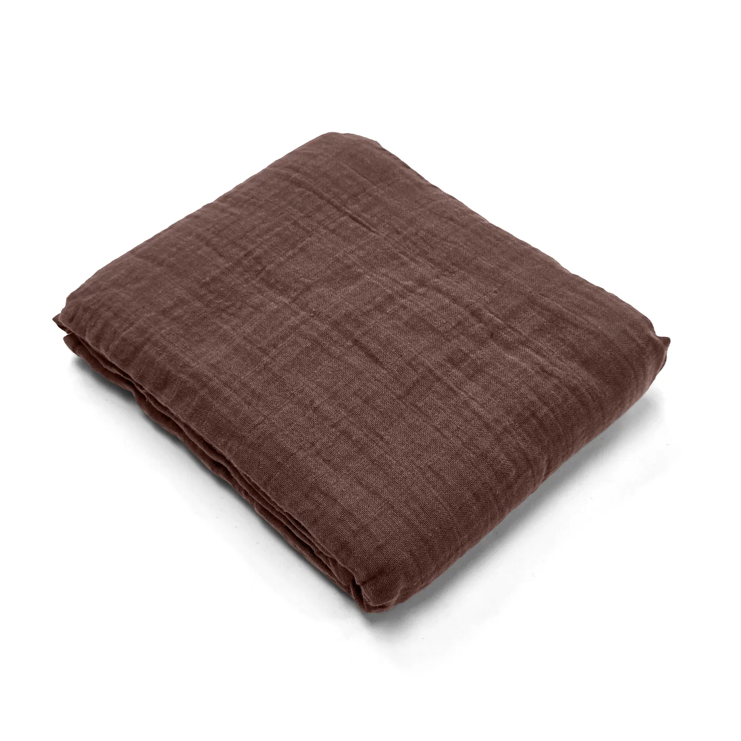 Prikrývky - Vanja Throw (tmavohnedá)