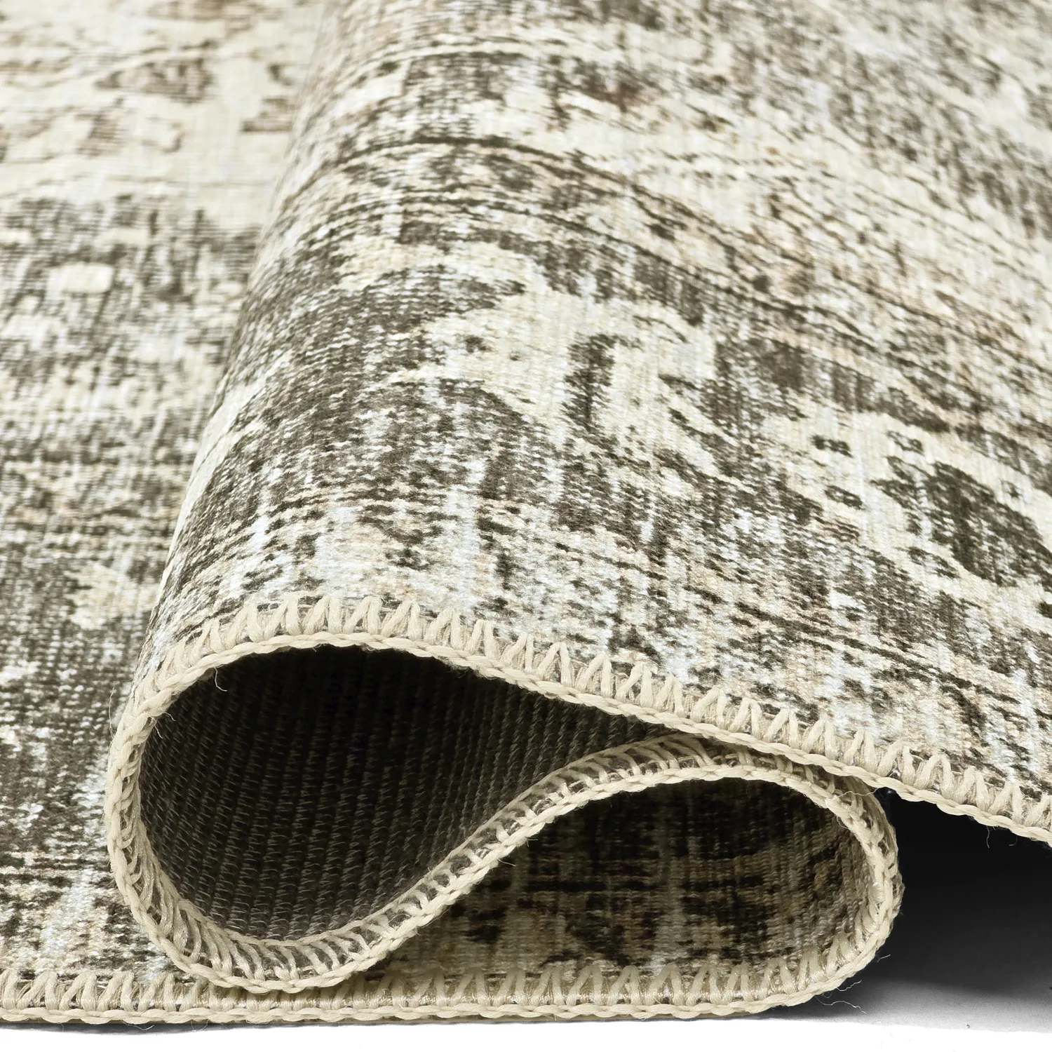 Koberec s plochým tkaním - Alvand (čierny)