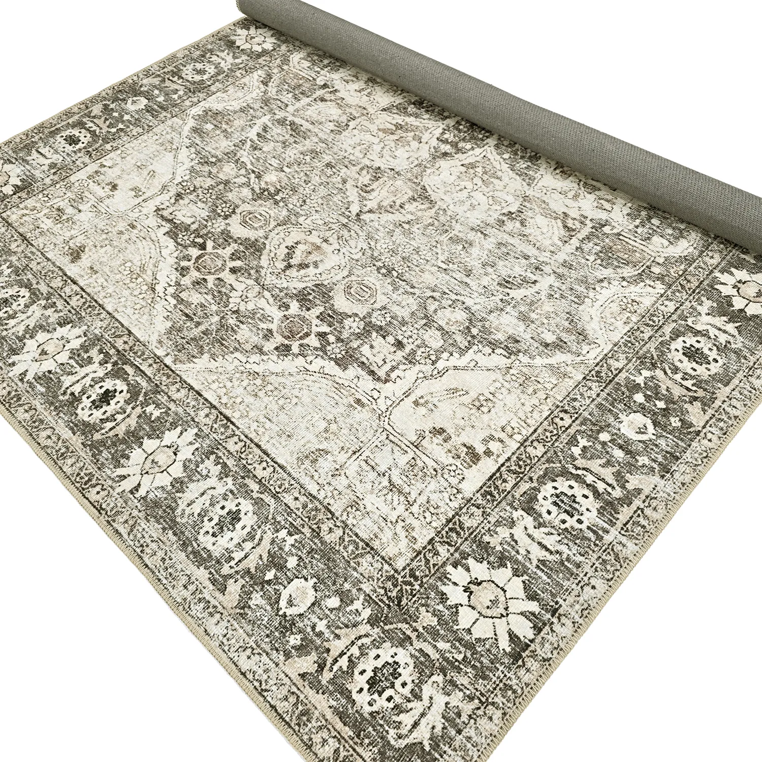 Koberec s plochým tkaním - Alvand (čierny)