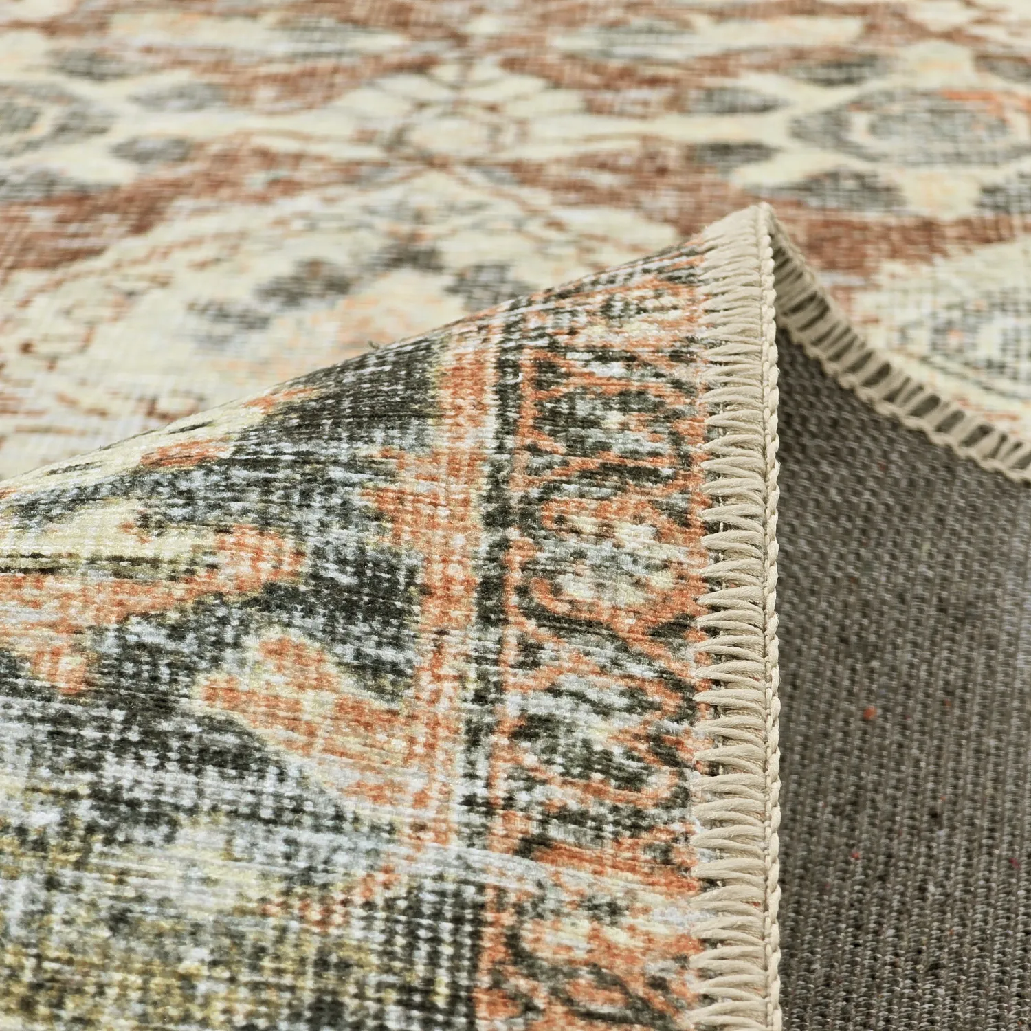 Koberec s plochým tkaním - Alvand (červený)