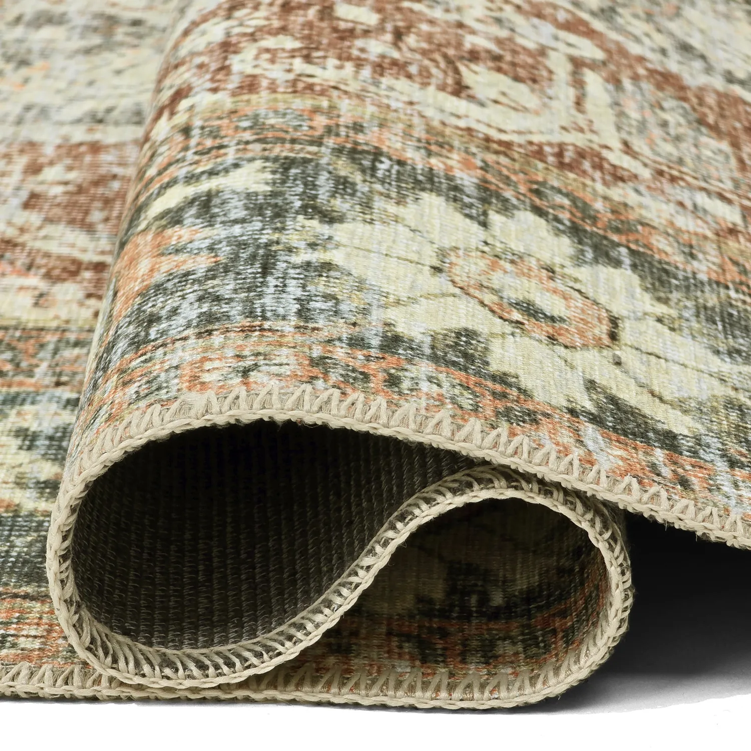 Koberec s plochým tkaním - Alvand (červený)