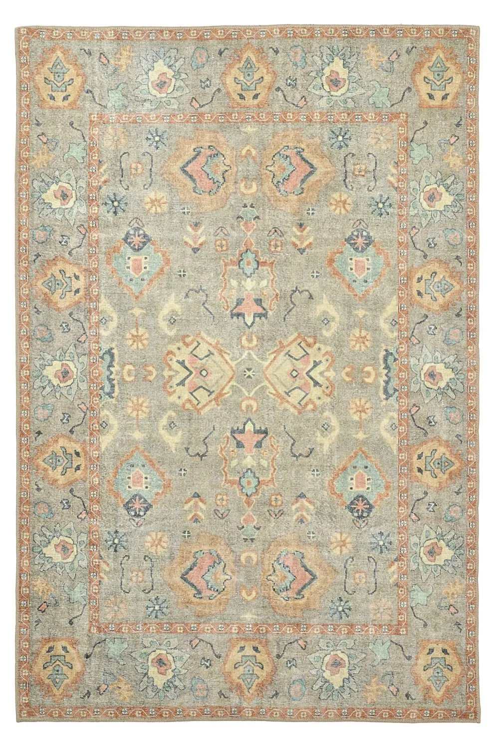 Koberec s plochým tkaním - Amena (modrý)