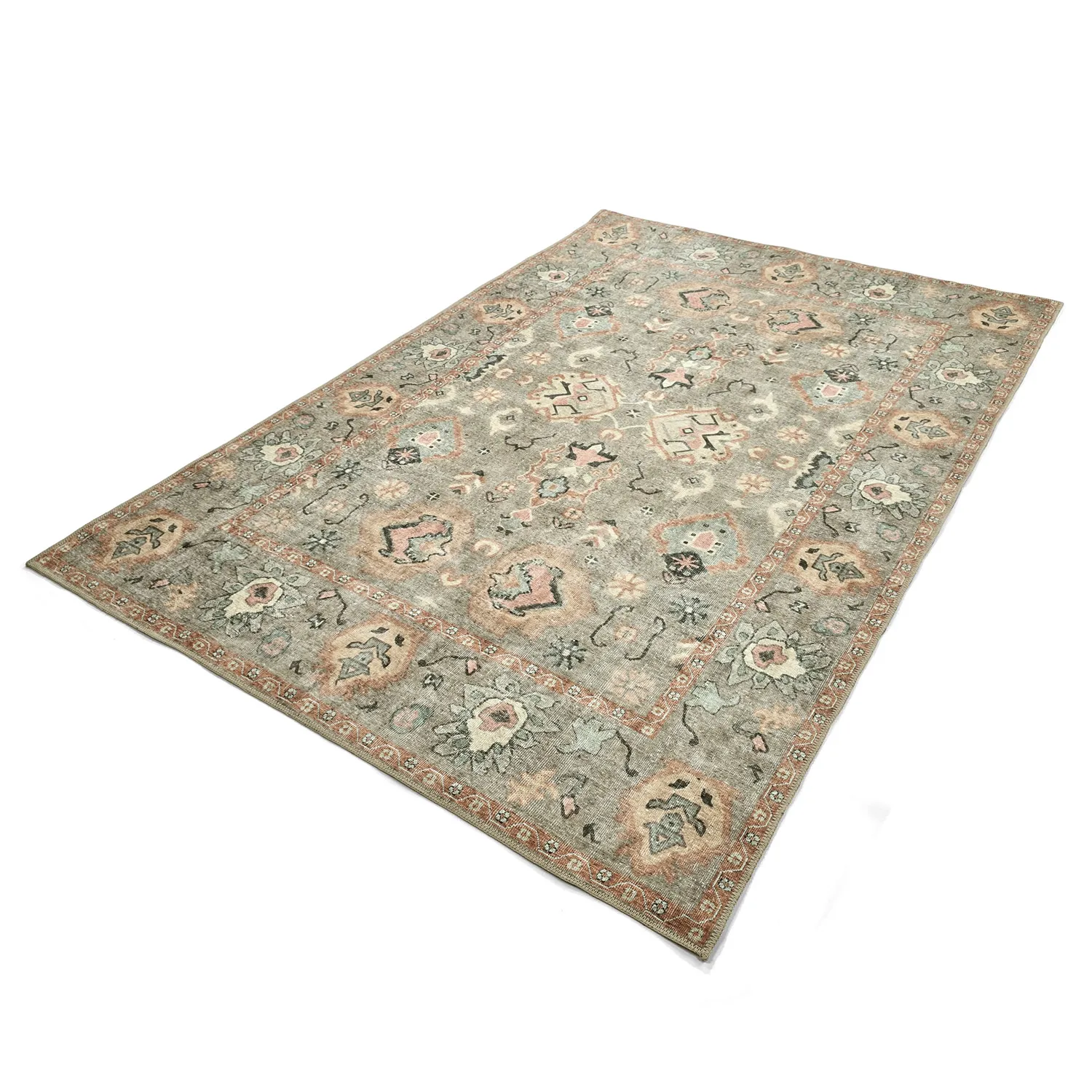 Koberec s plochým tkaním - Amena (modrý)