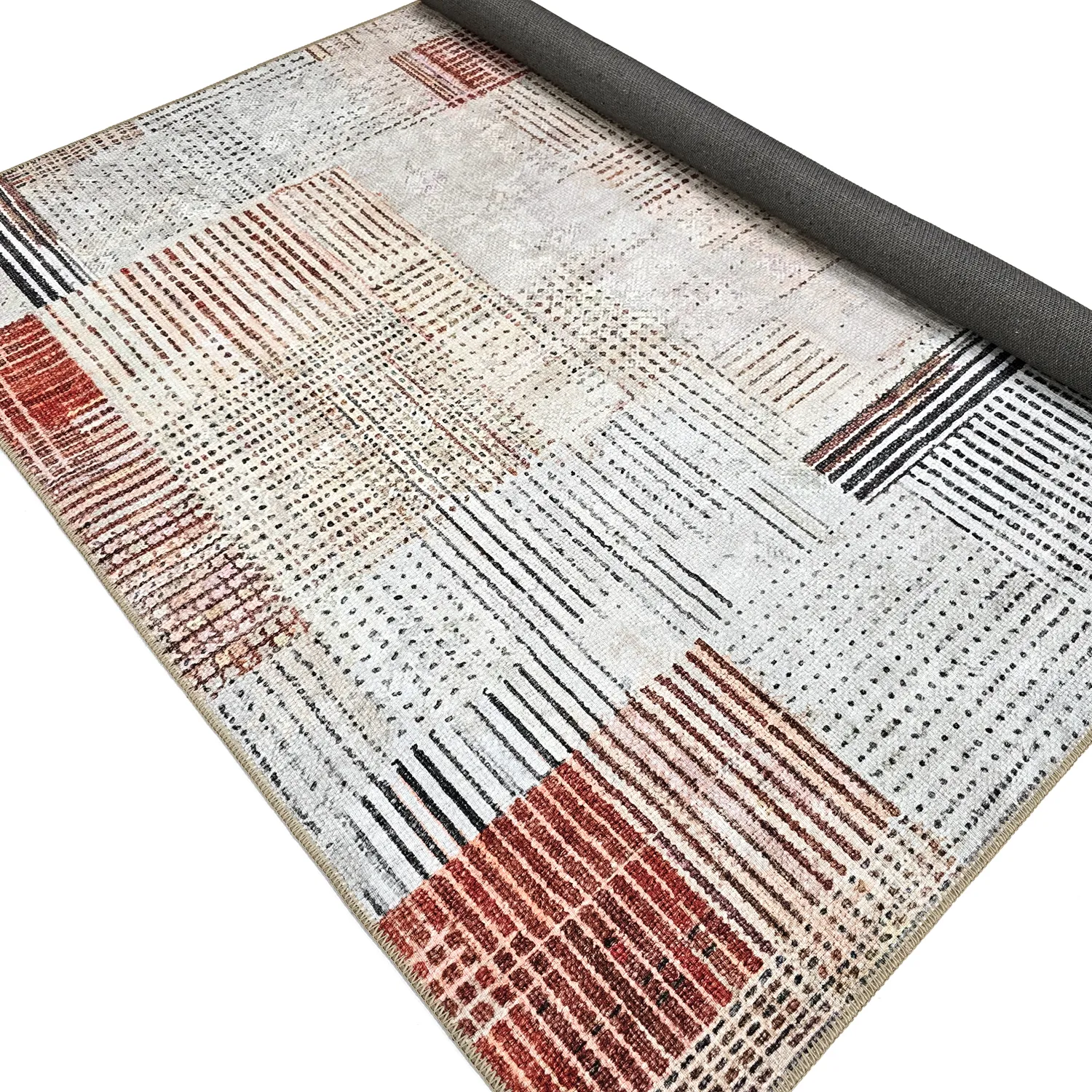 Koberec s plochým tkaním - Calla (červený)