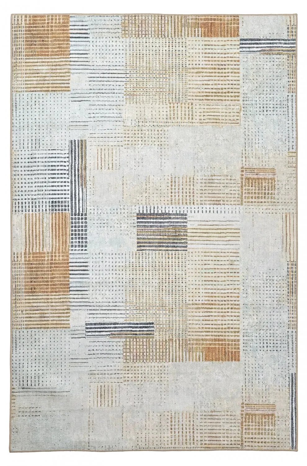 Koberec s plochým tkaním - Calla (žltý)