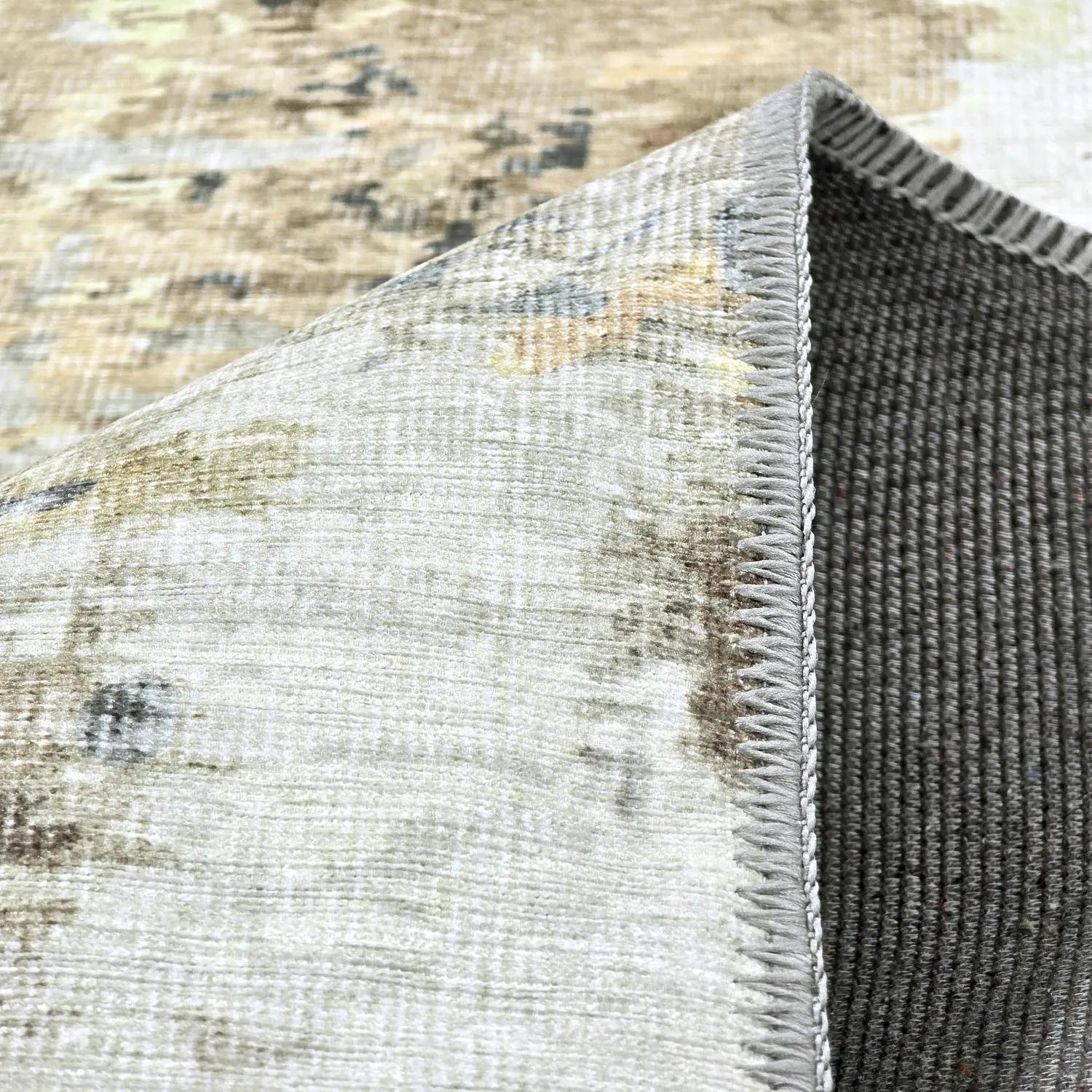 Koberec z plochého tkania - Comino (šedý/multi)