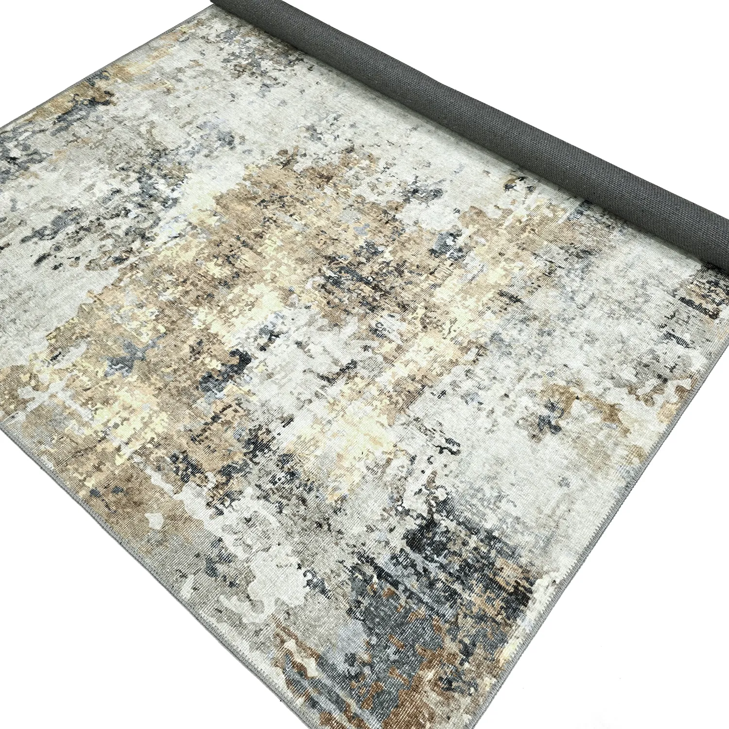 Koberec z plochého tkania - Comino (šedý/multi)