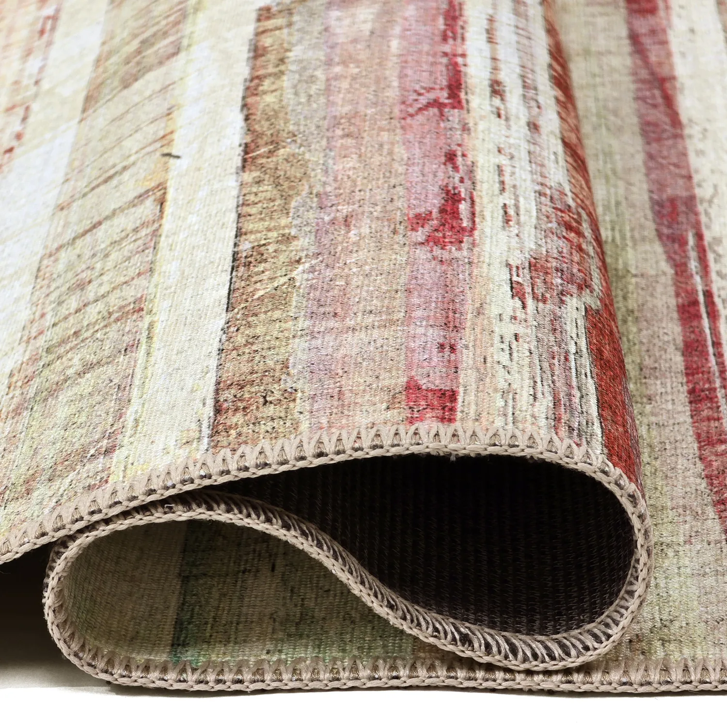 Koberec s plochým tkaním - Delara (béžová/multi)