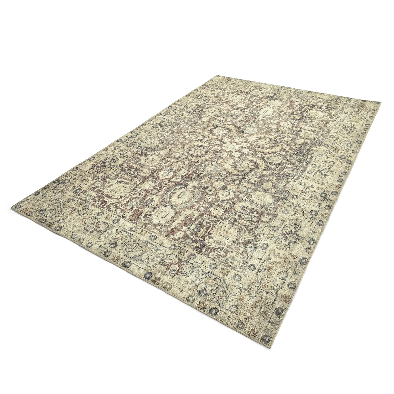 Koberec s plochým tkaním - Delvar (béžový)