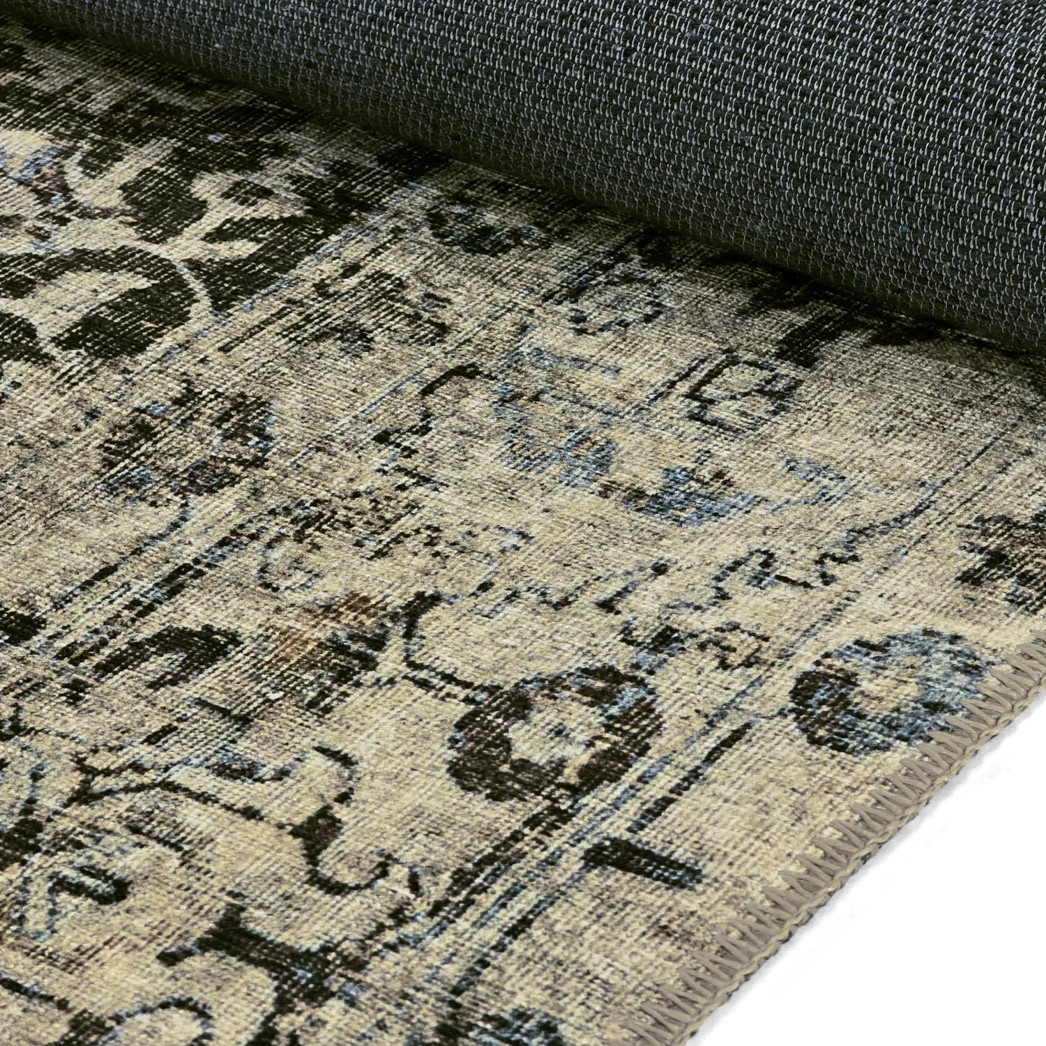 Koberec s plochým tkaním - Delvar (zelený)