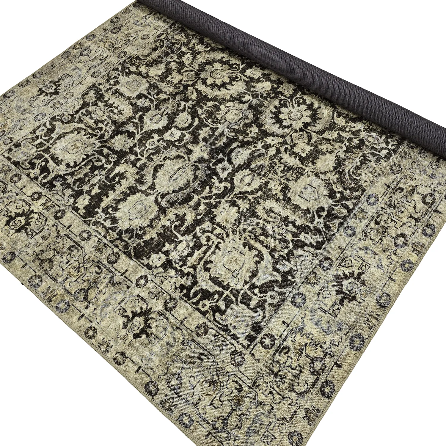 Koberec s plochým tkaním - Delvar (zelený)