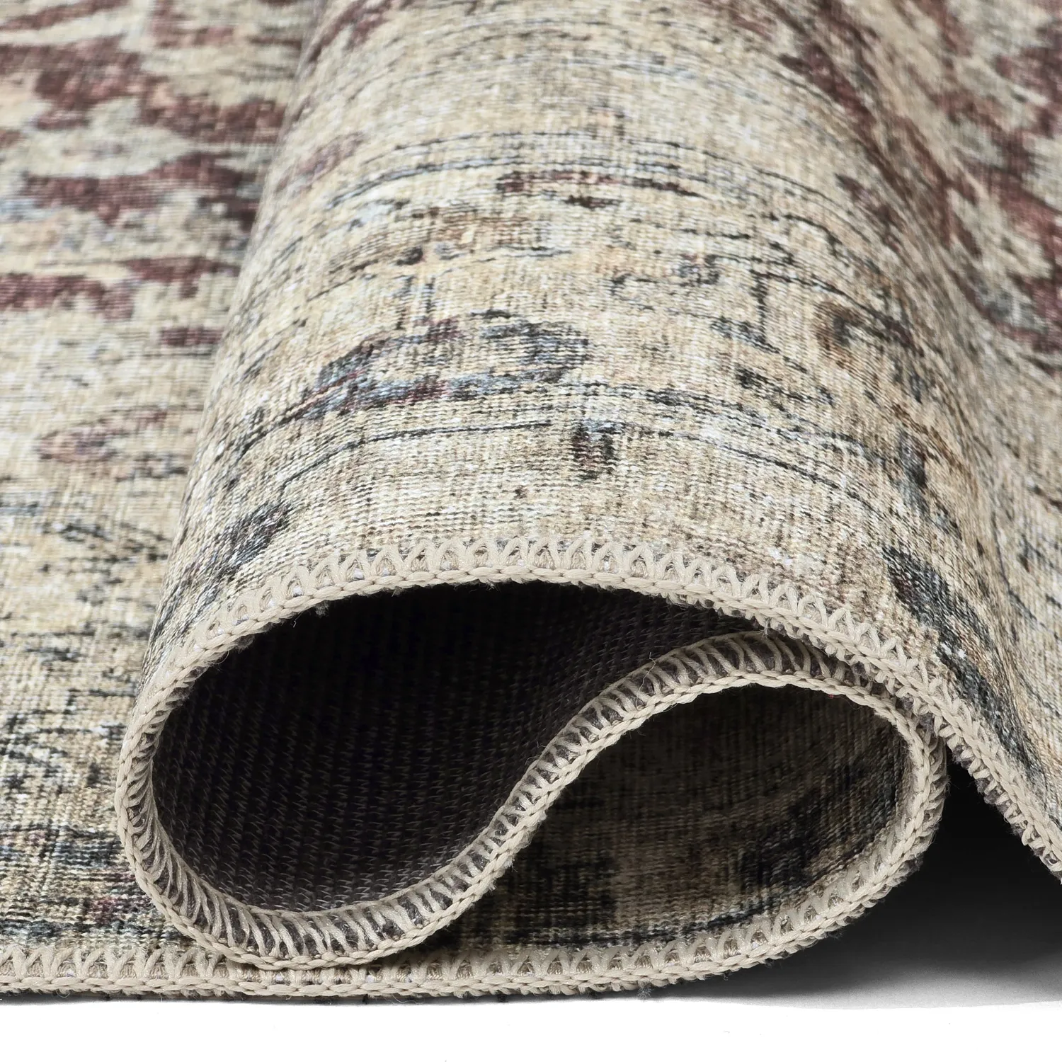 Koberec s plochým tkaním - Delvar (červený)