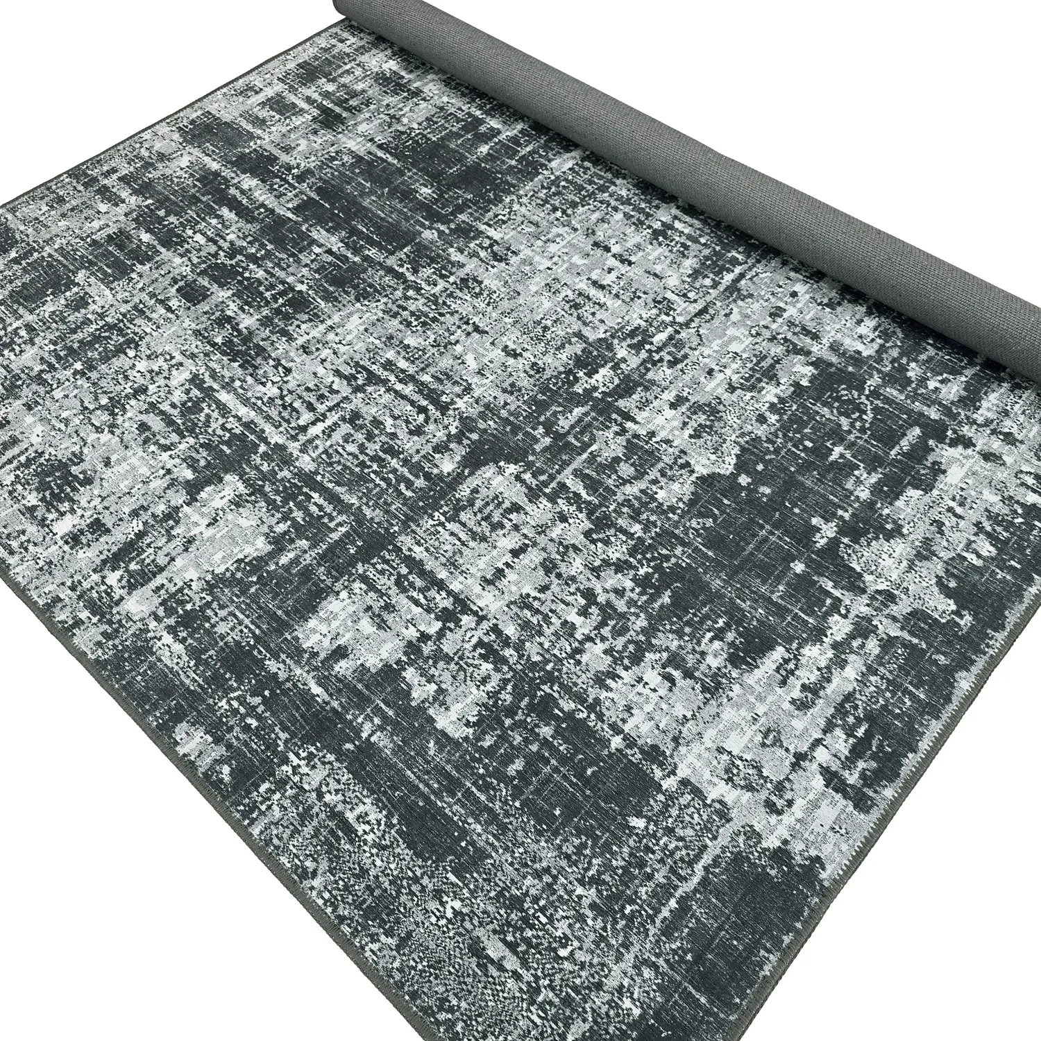 Koberec s plochým tkaním - Elira (čierny)