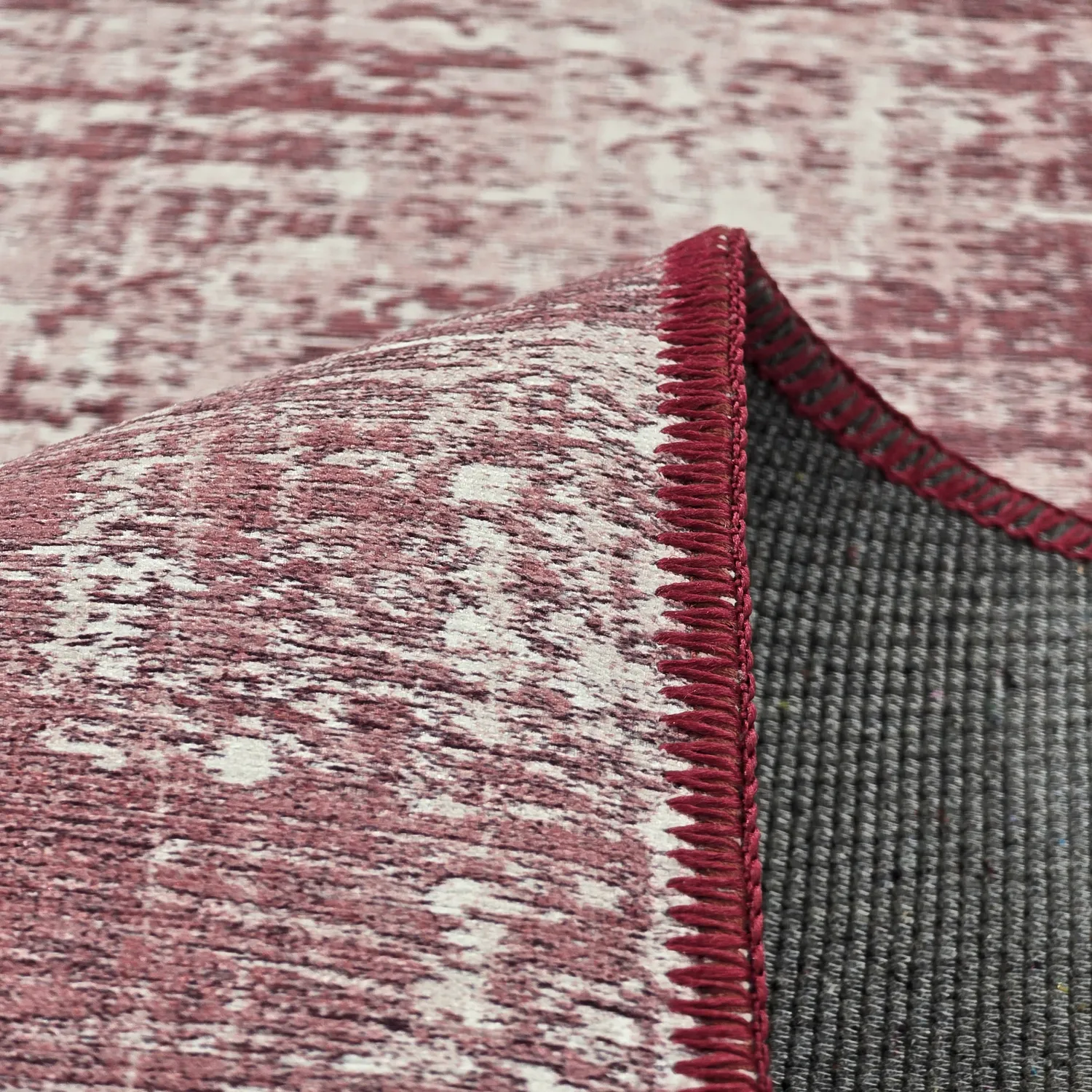 Koberec s plochým tkaním - Elira (červený)