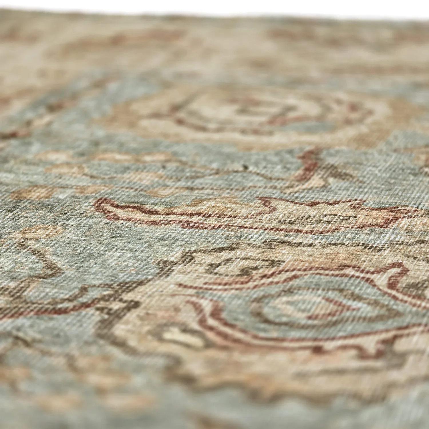 Plátený koberec - Layla (svetlomodrý)