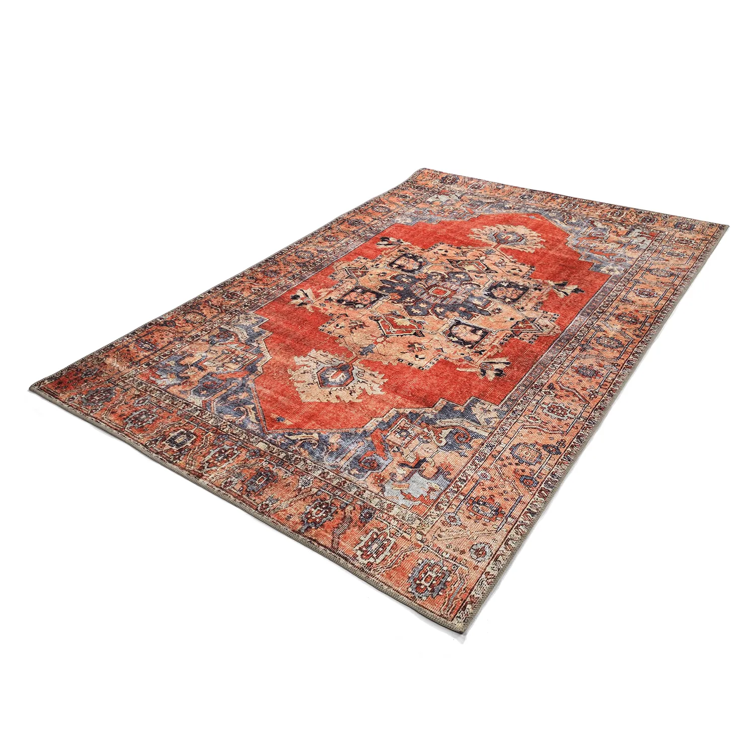 Plátený koberec - Madevan (červený)