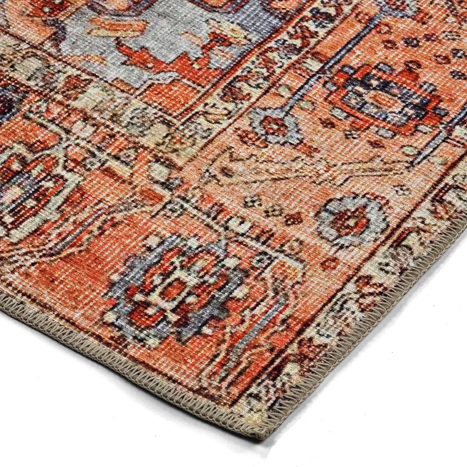 Plátený koberec - Madevan (červený)