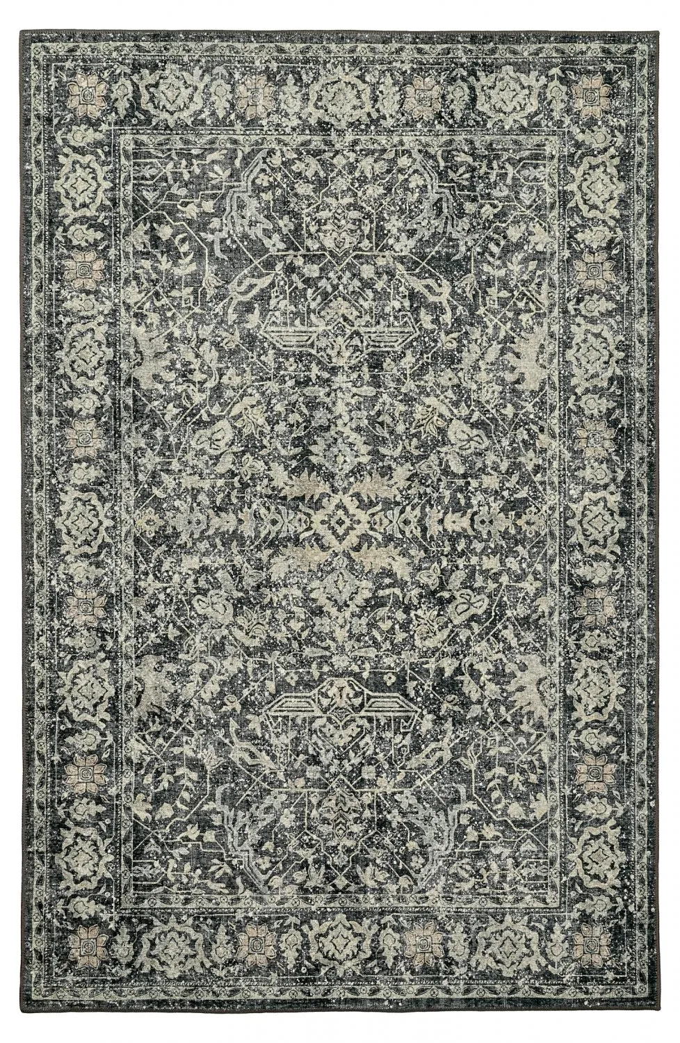 Koberec s plochým tkaním - Meralis (čierny)