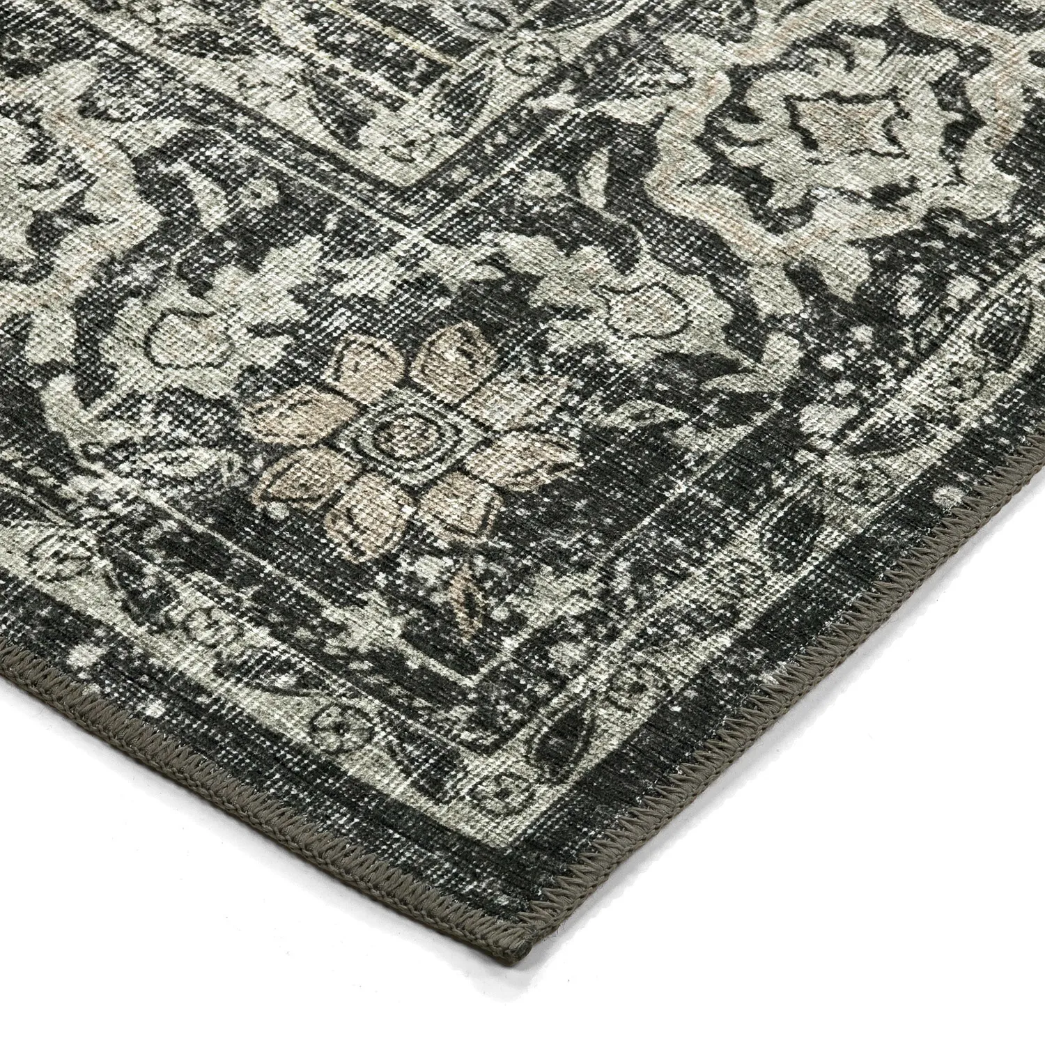 Koberec s plochým tkaním - Meralis (čierny)